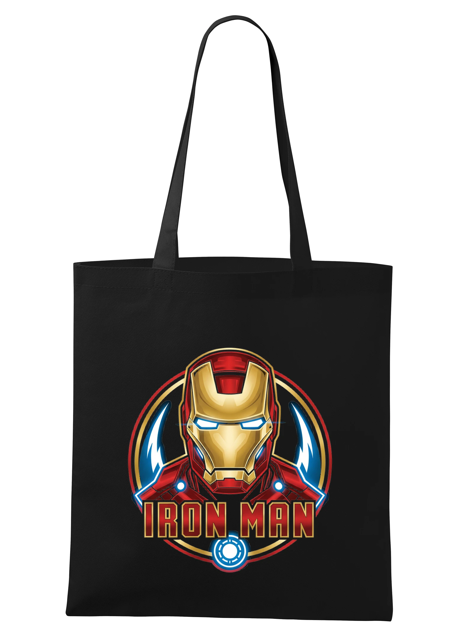 Nákupná taška Tričko S Potlačou Iron Man Superhrdina Marvel Komiks