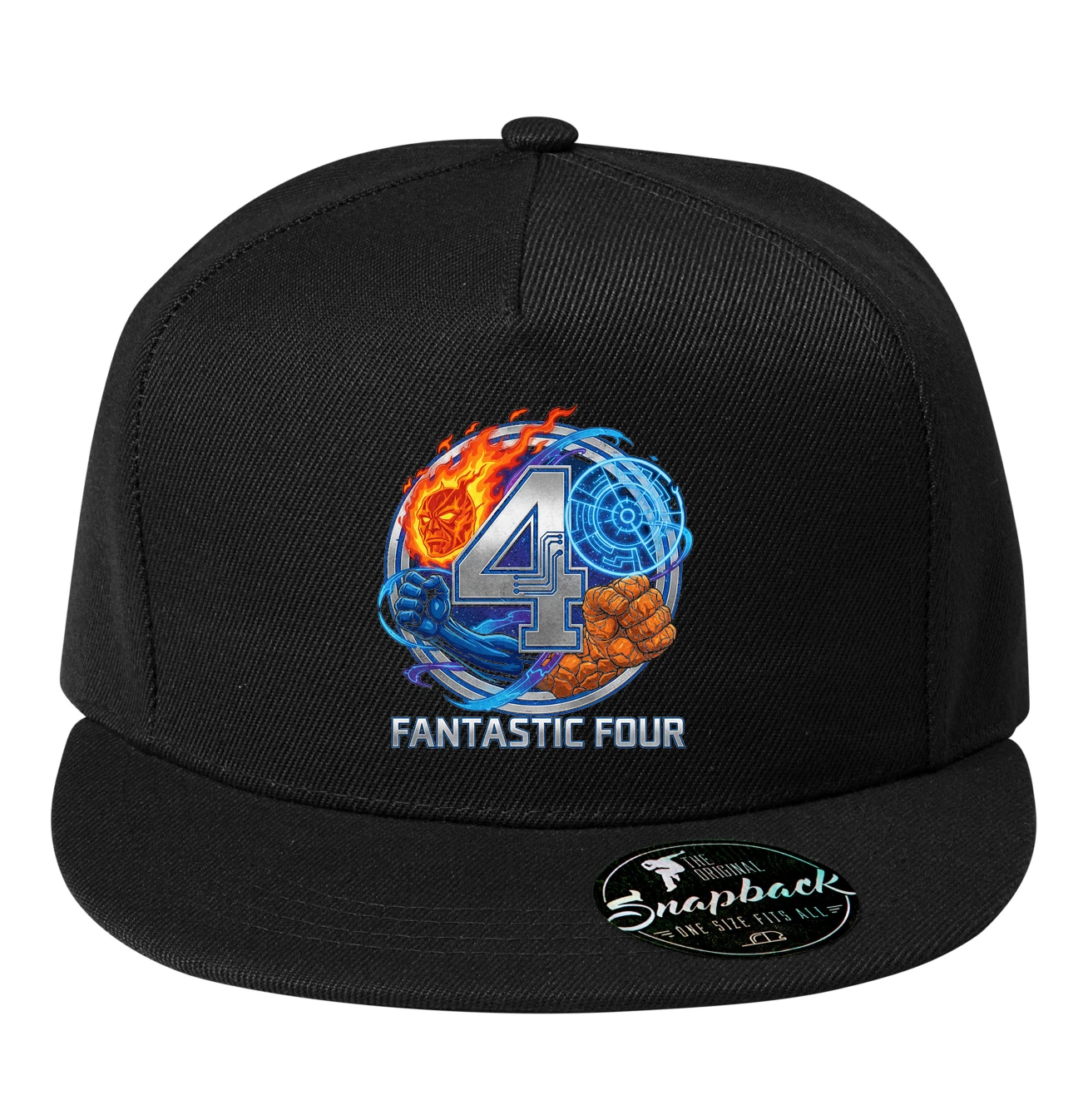Snapback Kozmická Energia Technológia Plameň Led Neskrotná Sila Fantastic Four
