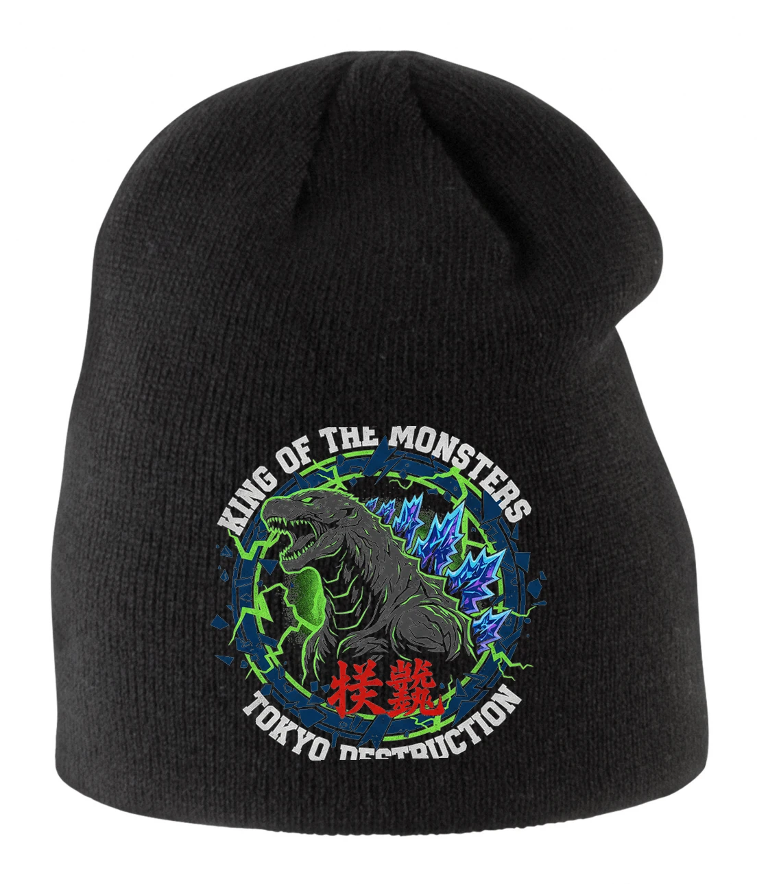 Detská zimná čiapka Kráľ Monstrov Godzilla Skáza Tokia A King Of The Monsters