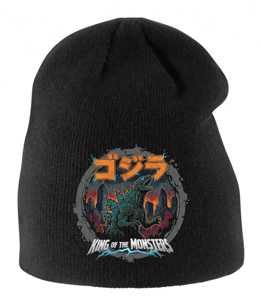 Detská zimná čiapka Kráľ Príšer Mestského Ohňa King Of The Monsters