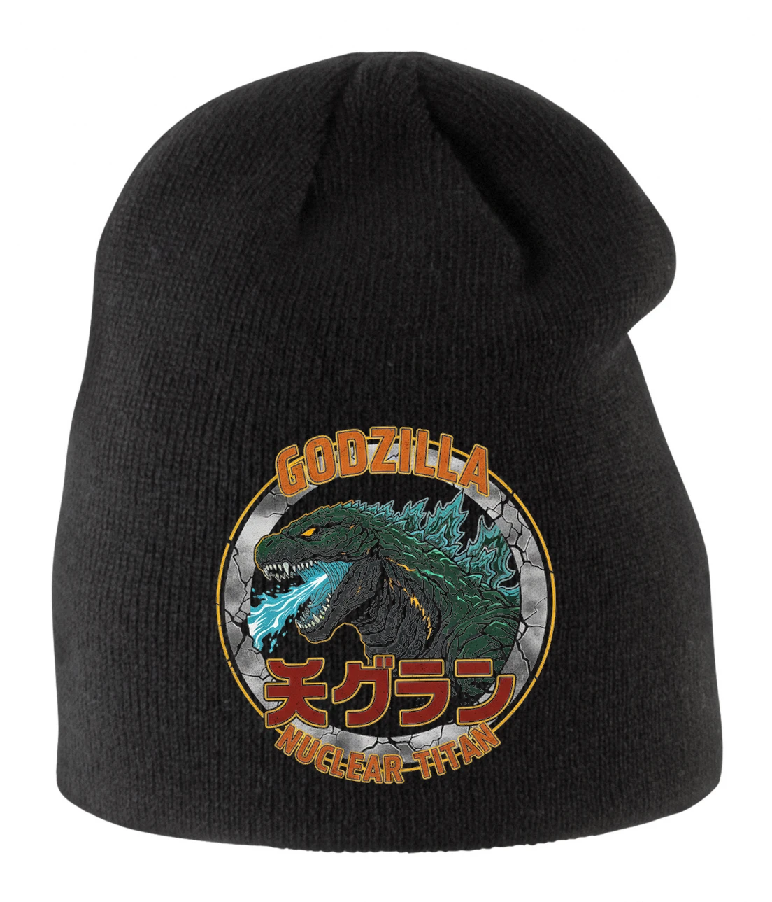 Detská zimná čiapka Godzilla Jadrový Titán Atómová Skaza Mest A Plameňov