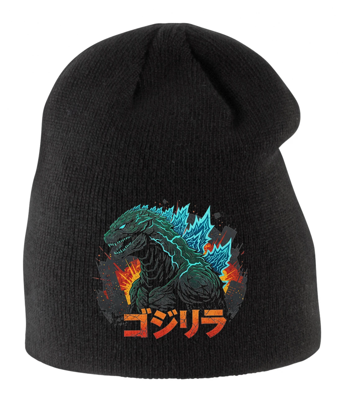 Detská zimná čiapka Godzilla Kráľ Atómovej Skazy A Mestské Apokalypsy
