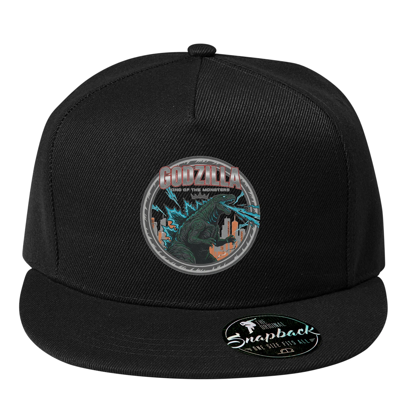 Snapback Godzilla King Of The Monsters Kráľ Mestskej Skazy A Energia