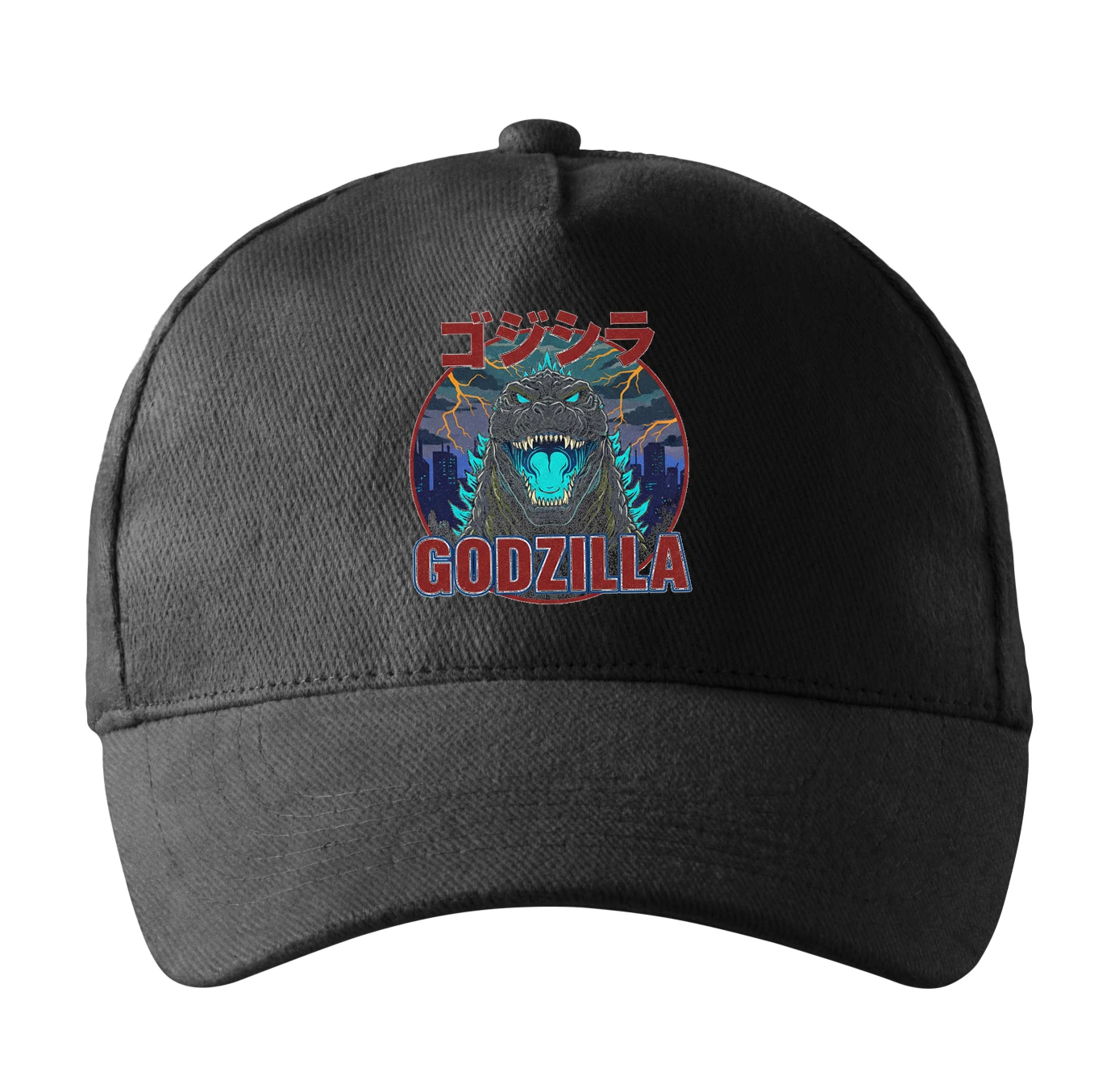Šiltovka Godzilla Nočná Hnev Jadrová Žiara A Mestská Búrka
