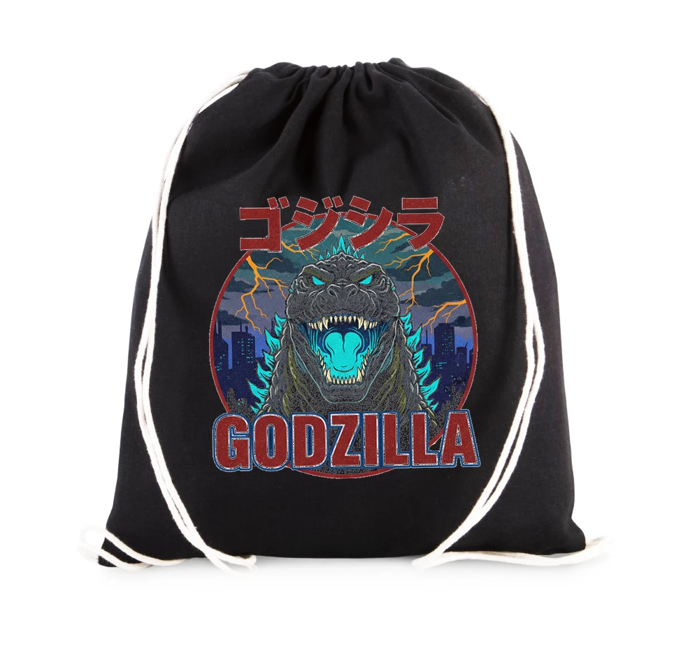 Vak na chrbát Godzilla Nočný Hnev Jadrová Žiara A Mestská Búrka