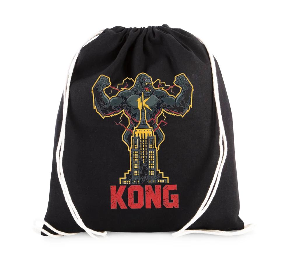 Vak na chrbát Kráľovský King Kong Uprostred Metropola Sila A Hnev