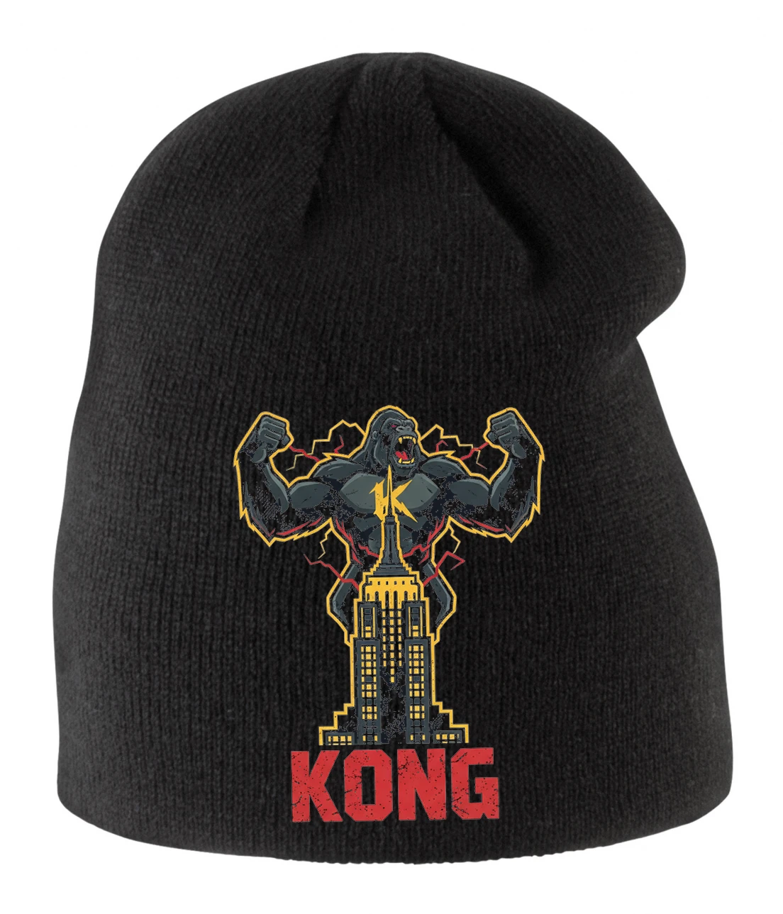 Detská zimná čiapka Kráľovský King Kong Uprostred Metropola Sila A Hnev