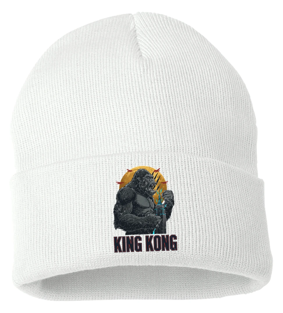 Zimná čiapka King Kong V Zlatom Svite Nad New Yorkom