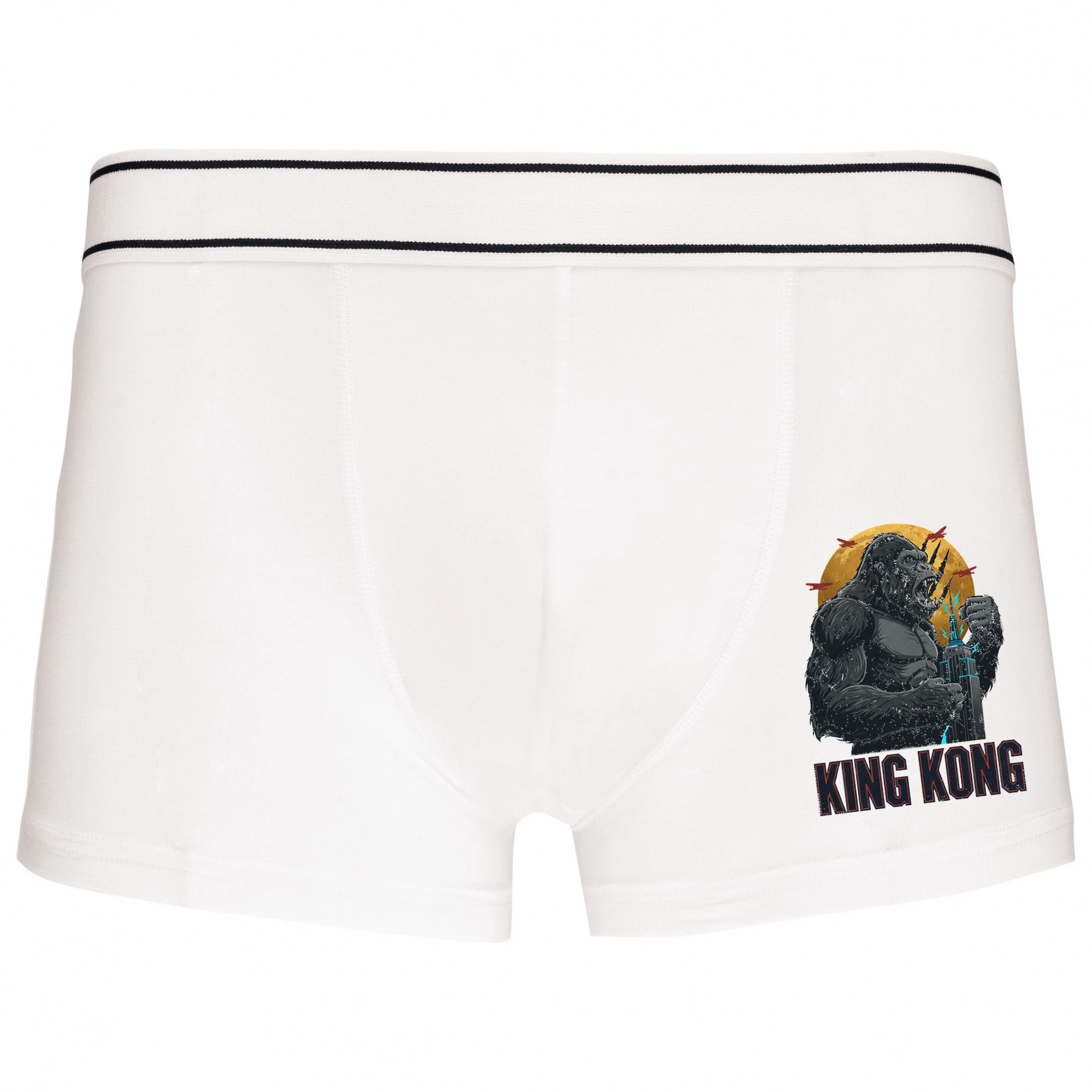 Boxerky King Kong V Zlatom Svite Nad New Yorkom