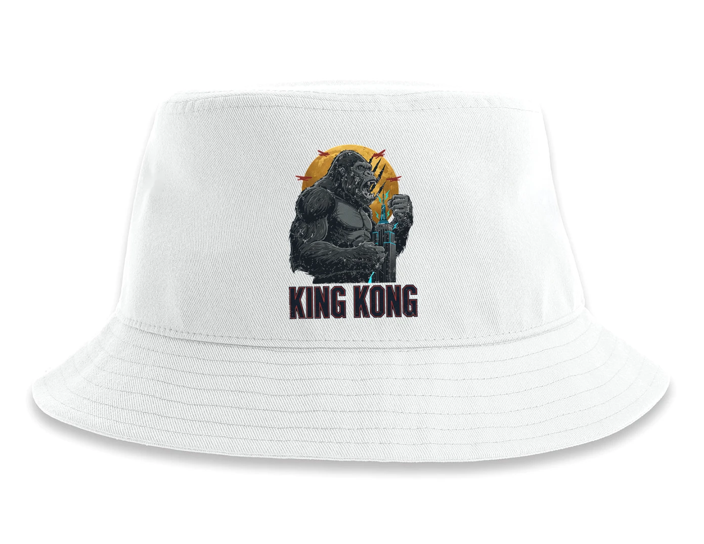 Klobúčik King Kong V Zlatom Svite Nad New Yorkom