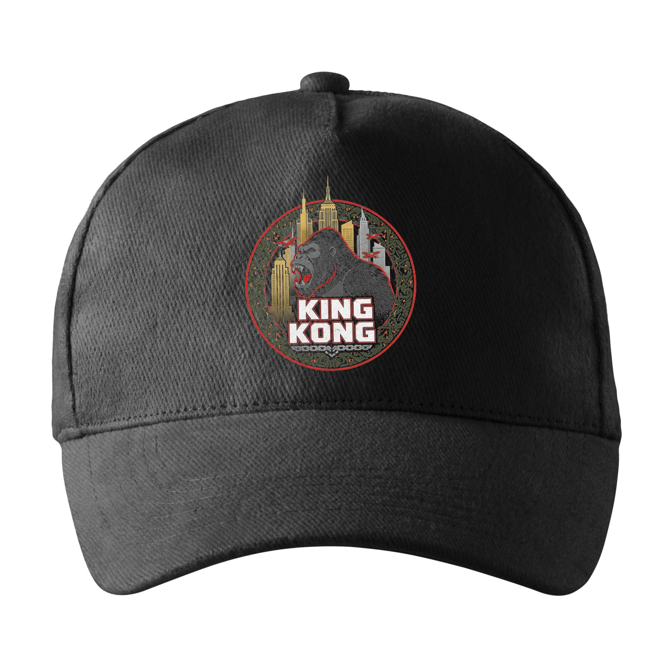 Šiltovka King Kong V New Yorku Rev Mrakodrapové Džungľa A Lietadiel