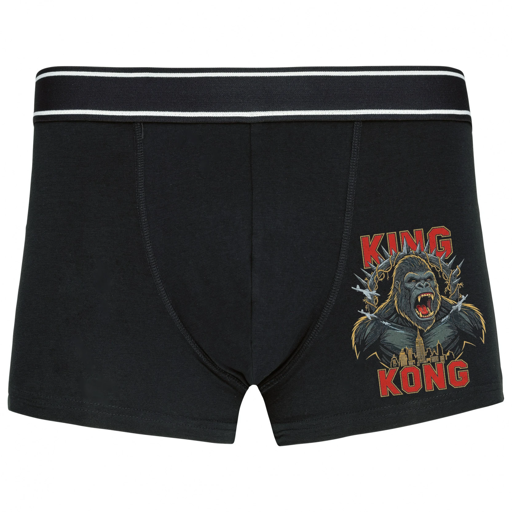 Boxerky Kráľovská Zúrivosť Mestských Mrakodrapov King Kong