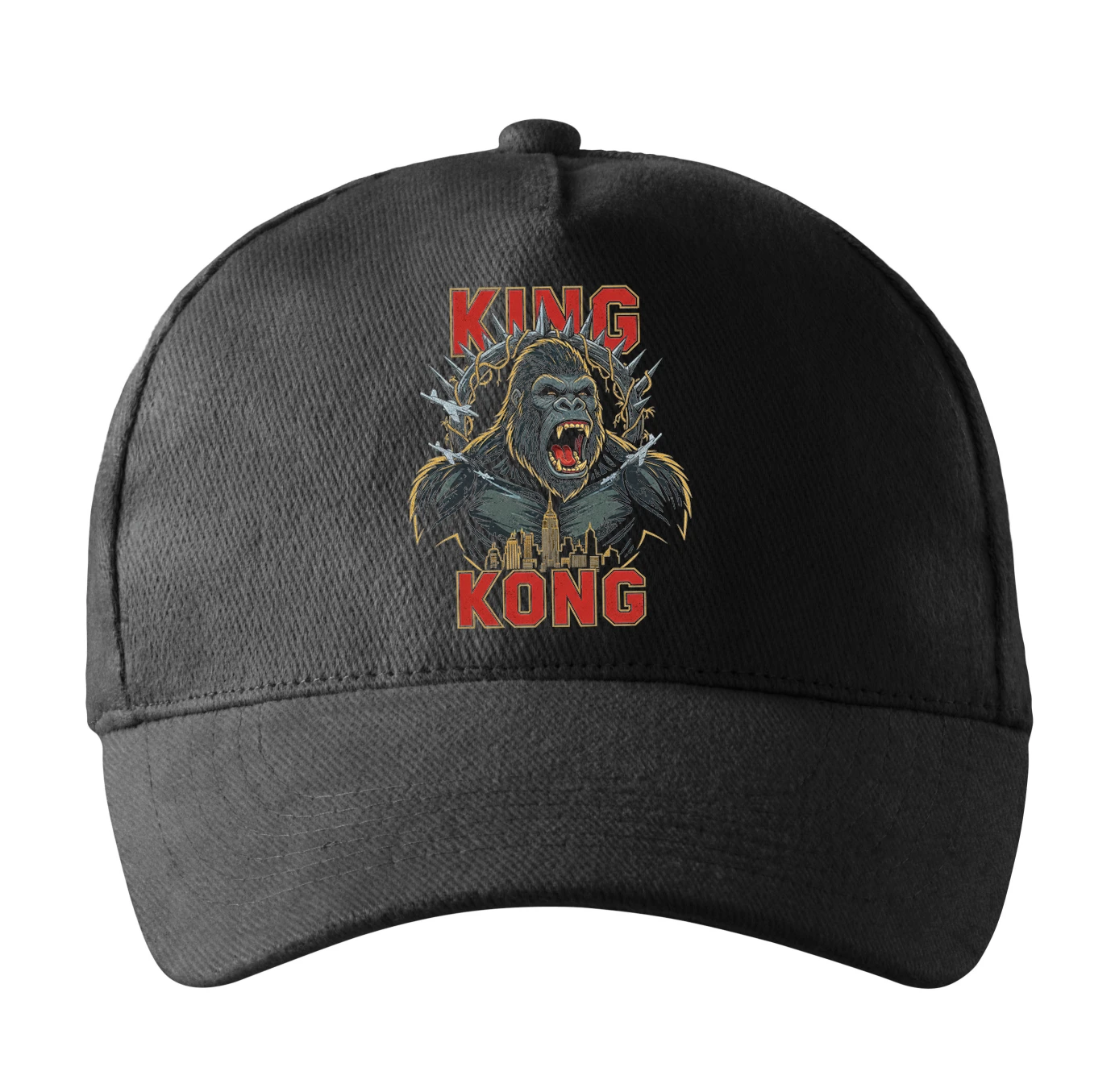 Šiltovka Kráľovská Zúrivosť Mestských Mrakodrapov King Kong