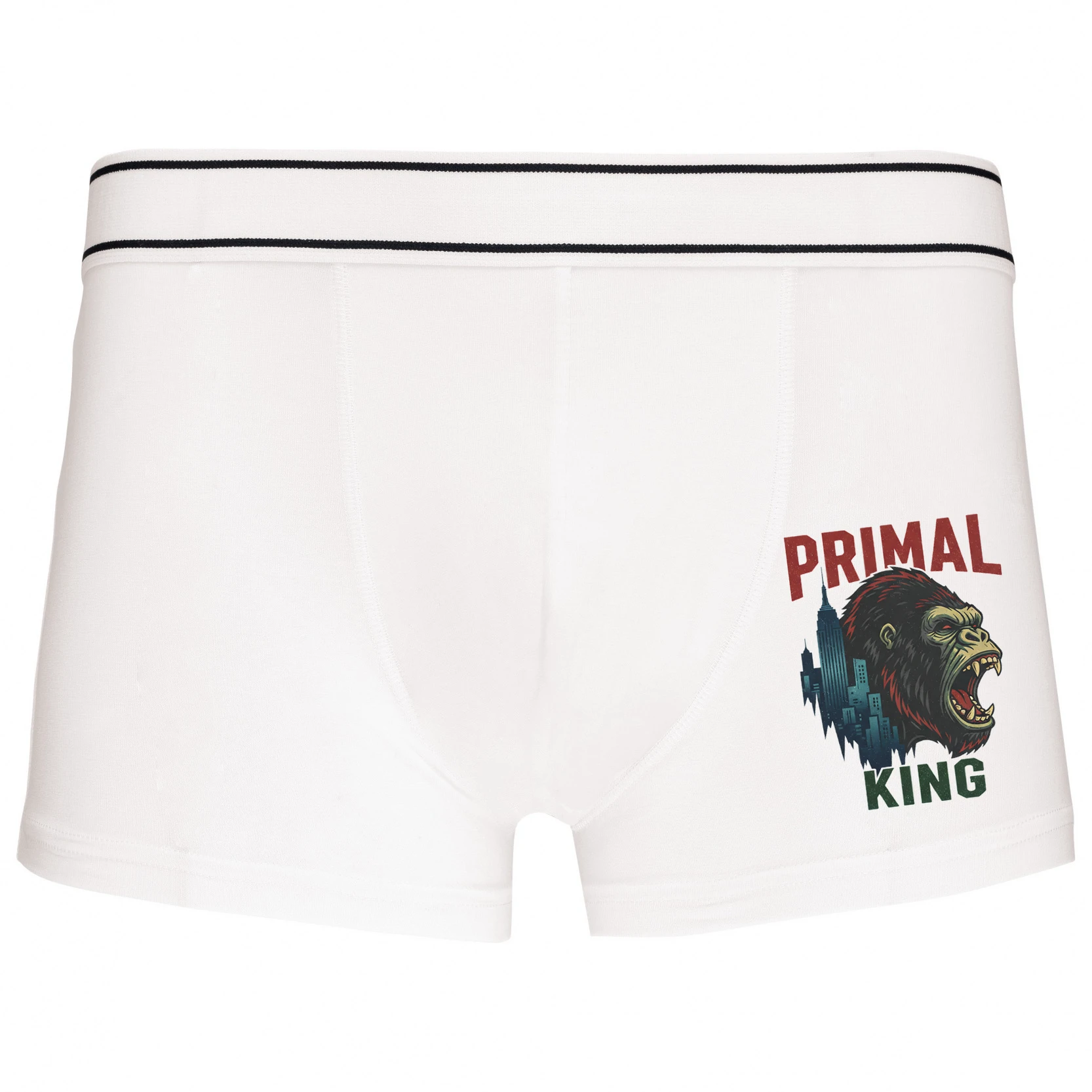 Boxerky Primal King Divoký Opičí Kráľ Mestá V Nočnom Svetle
