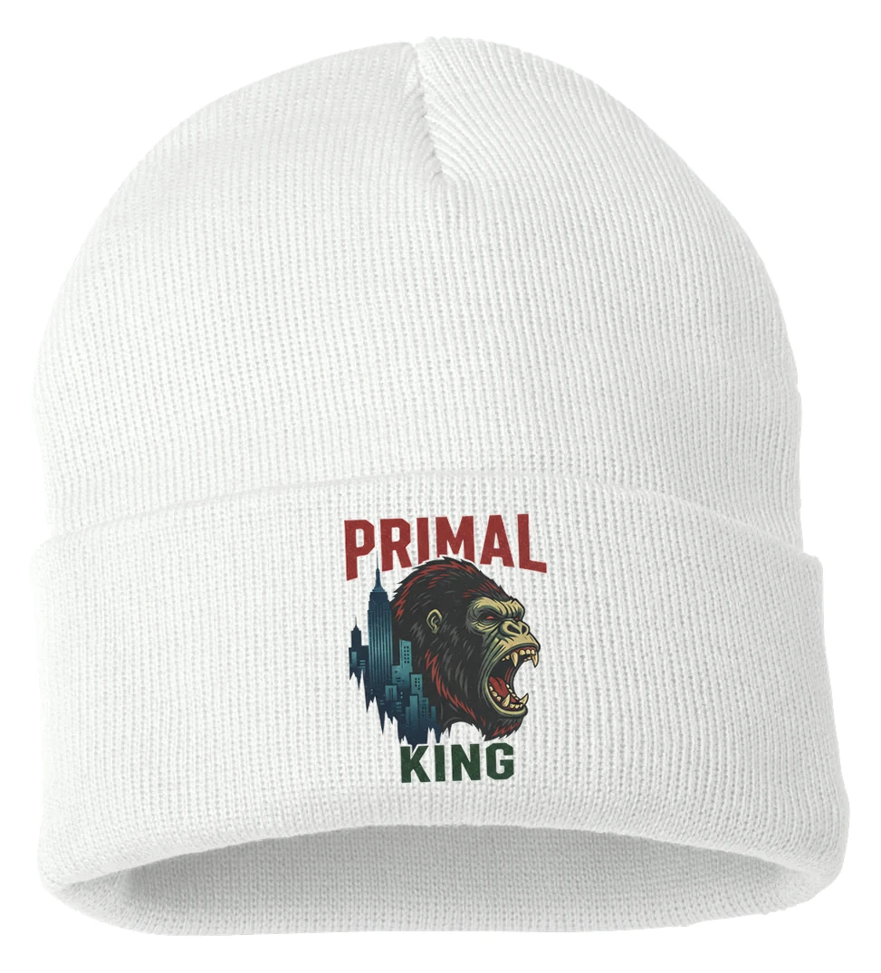 Zimné čiapky Primal King Divoký Opičí Kráľ Mestá V Nočnom Svetle
