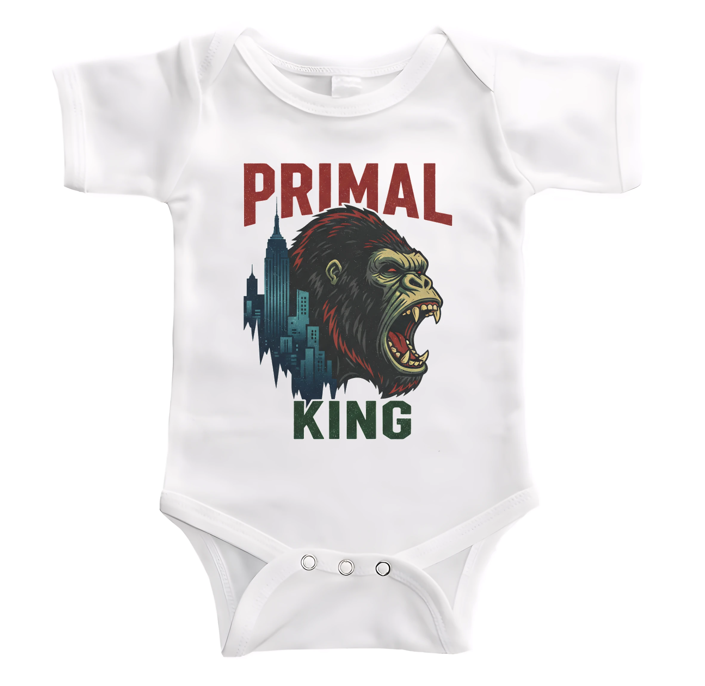 Detské body Primal King Divoký Opičí Kráľ Mestá V Nočnom Svetle