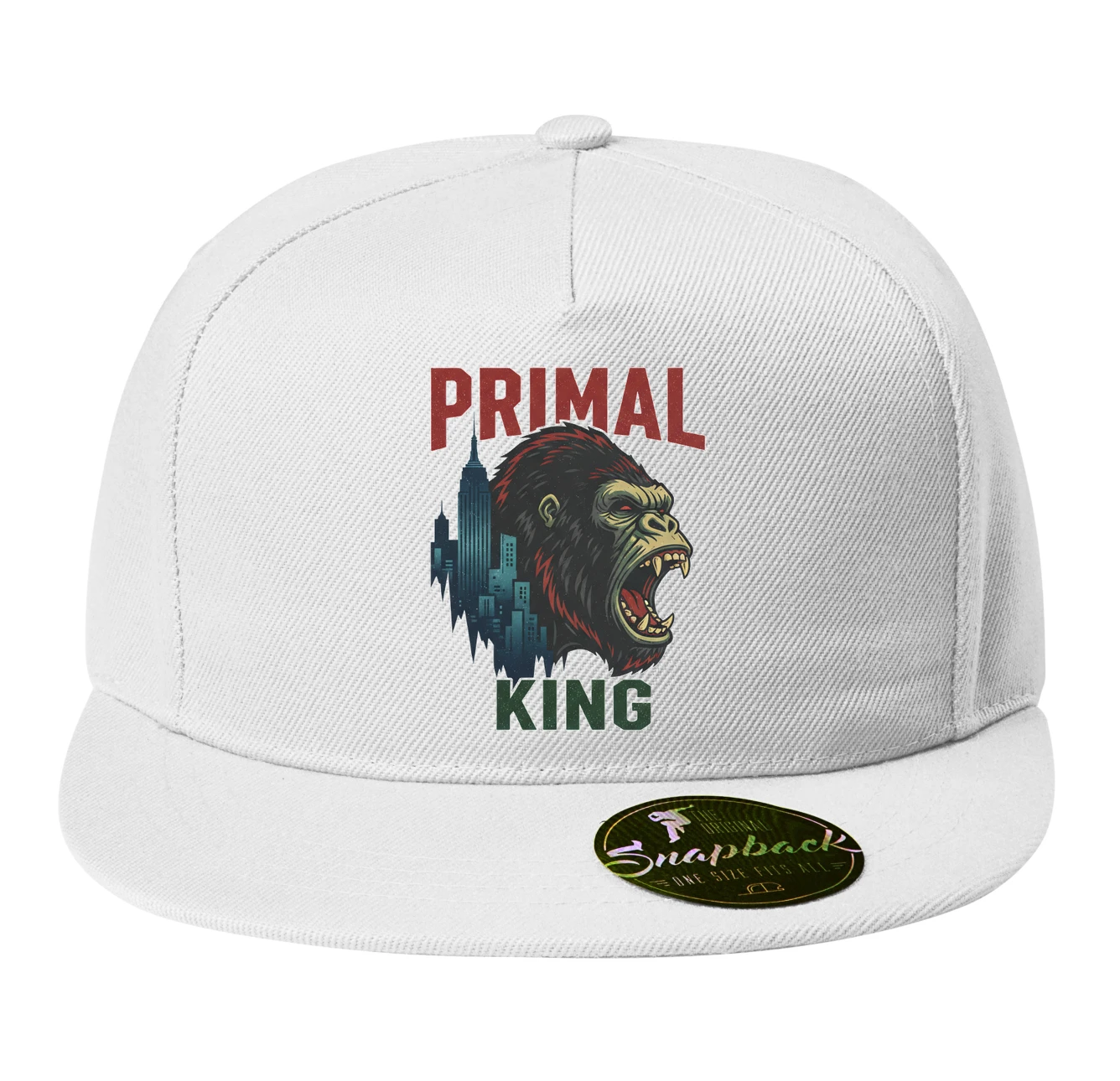 Snapback Primal King Divoký Opičí Kráľ Mestá V Nočnom Svetle
