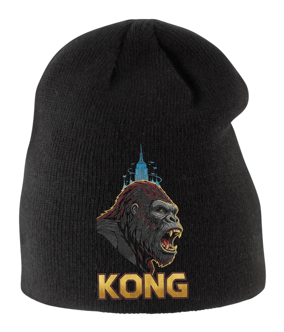 Detská zimná čiapka King Kong Nespútaná Sila Nočného Mesta