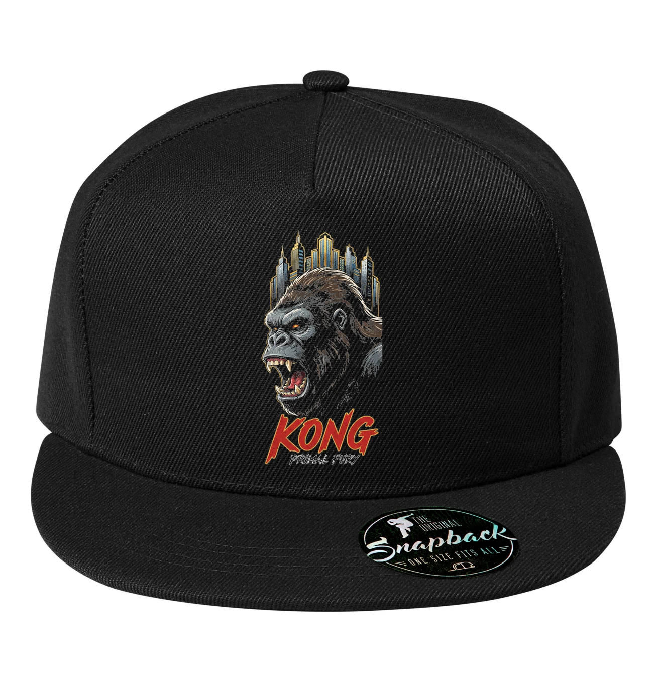Snapback Kong Kráľ Goril Prastarý Hnev Mestských Výšin