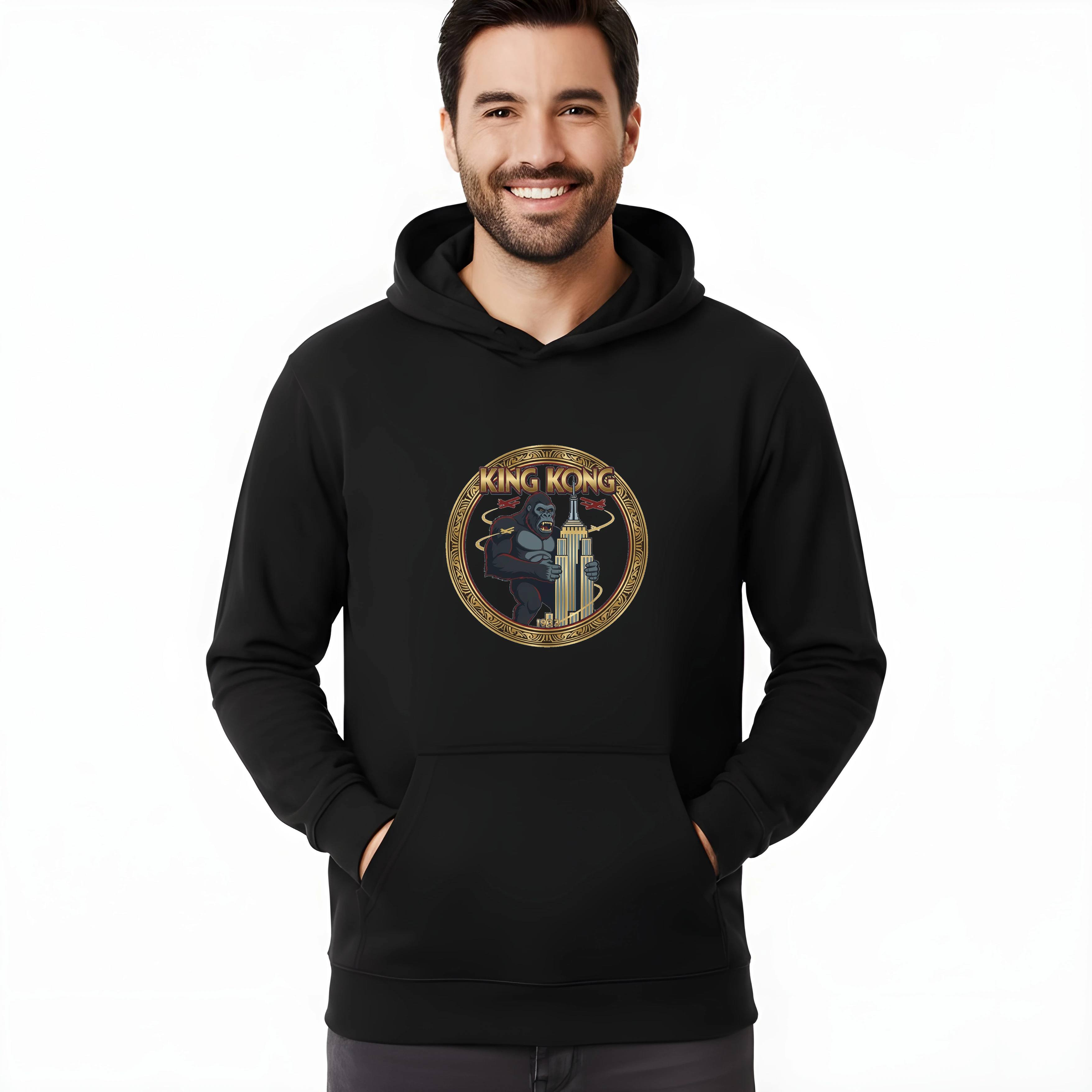 Mikina Legendárna King Kong Retro Dobrodružstvo New York 1933 V Zlatom Ráme