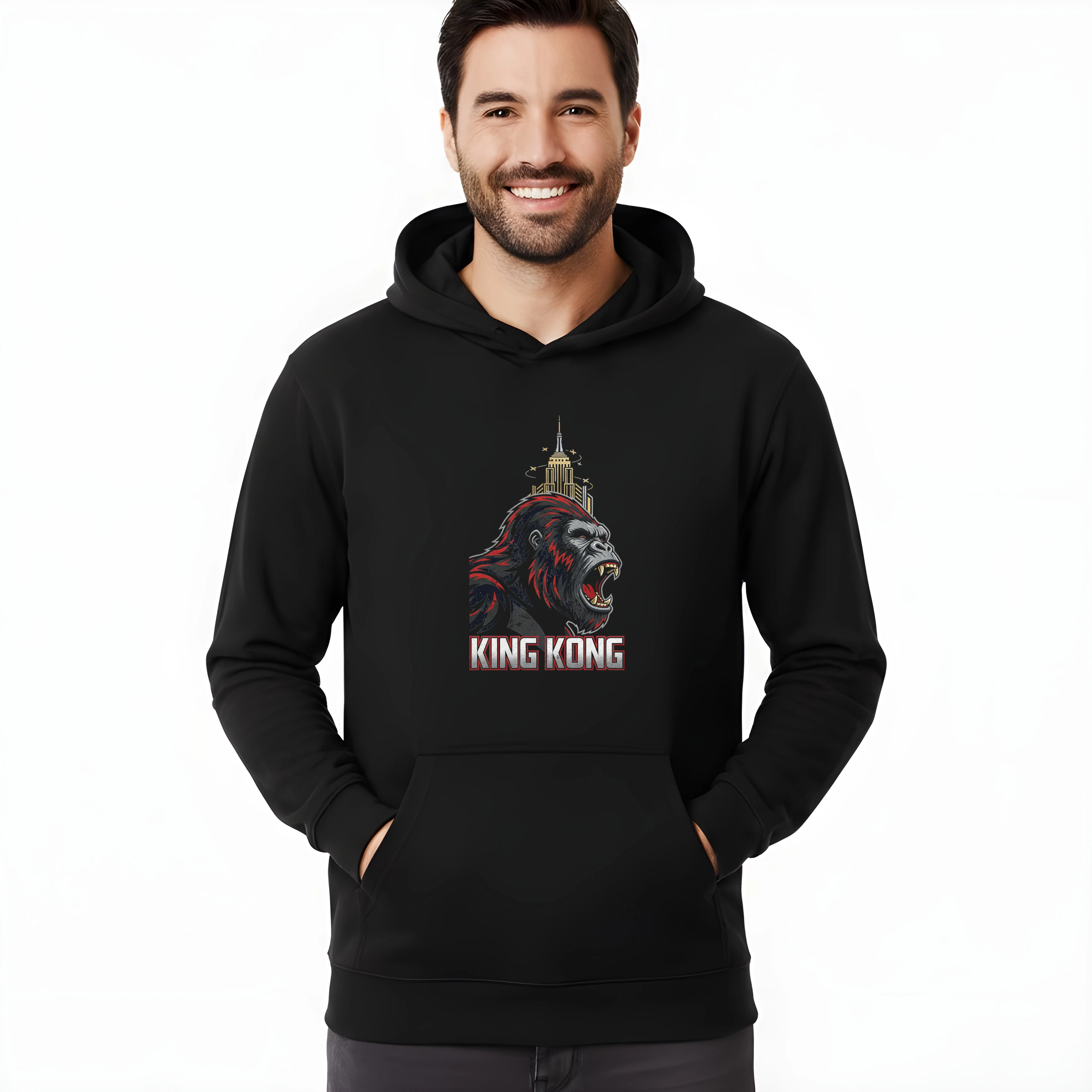 Mikina Kráľovský Rev King Kong Vládca Mestských Veží