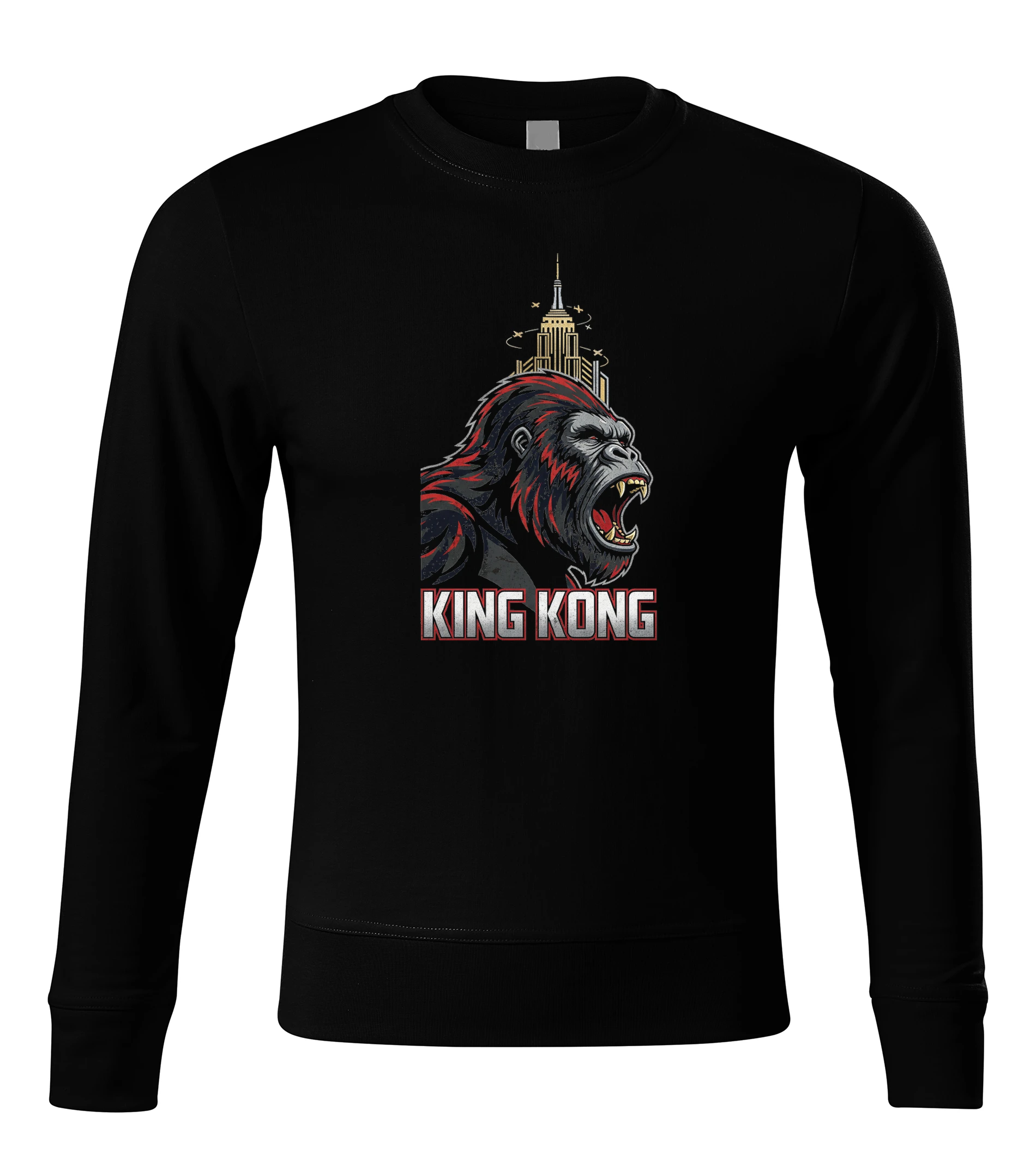 Mikina bez kapucne Kráľovský Rev King Kong Vládca Mestských Veží