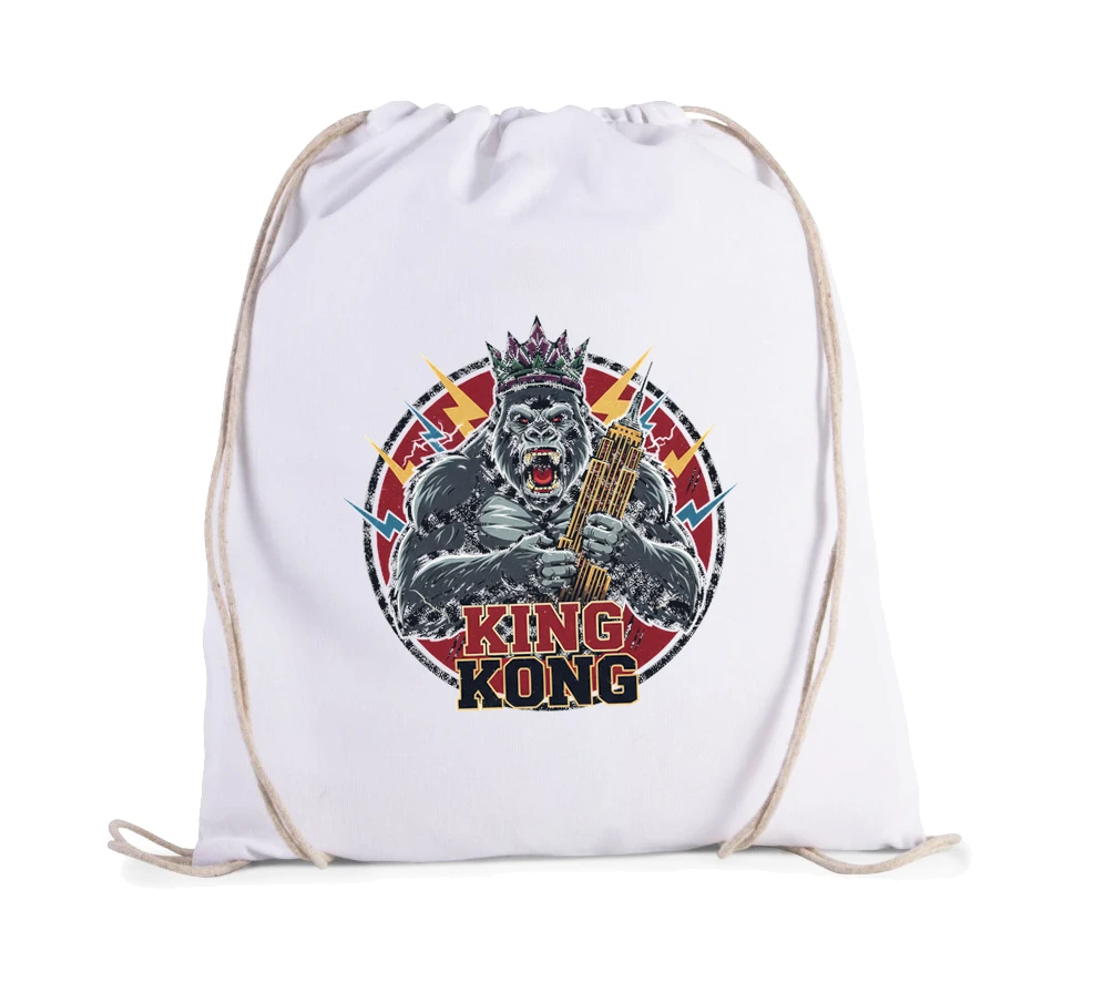 Vak na chrbát Kráľovský Výkrik King Kong S Korunou A Mrakodrapy