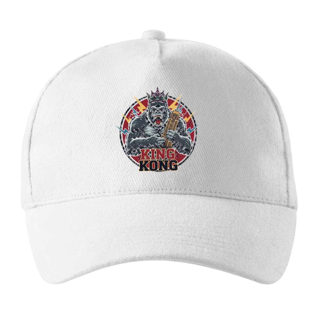 Šiltovka Kráľovský Výkrik King Kong S Korunou A Mrakodrapy