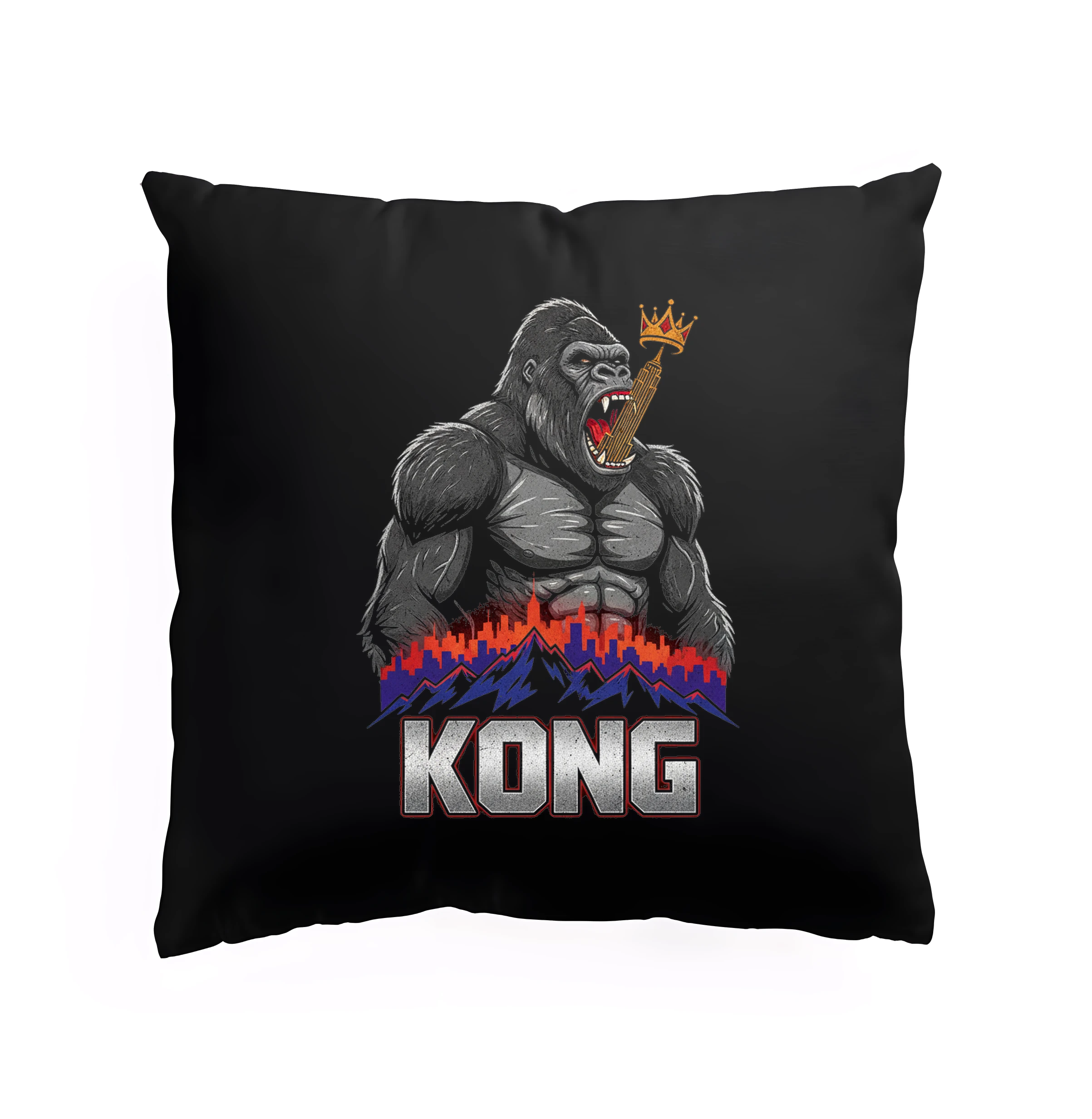 Vankúš Kong Kráľ Hôr A Mestských Korún