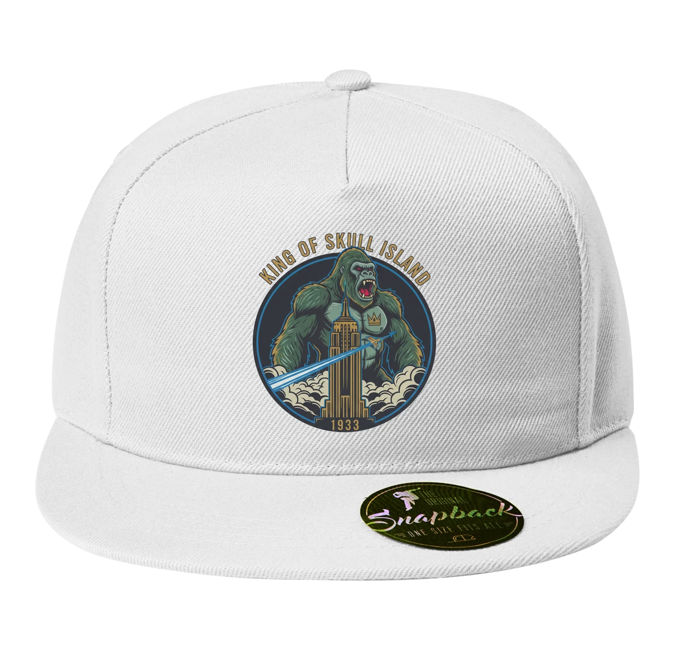 Snapback King Kong Z Skull Island Kráľ Mrakodrapov A Nebeský Súboj