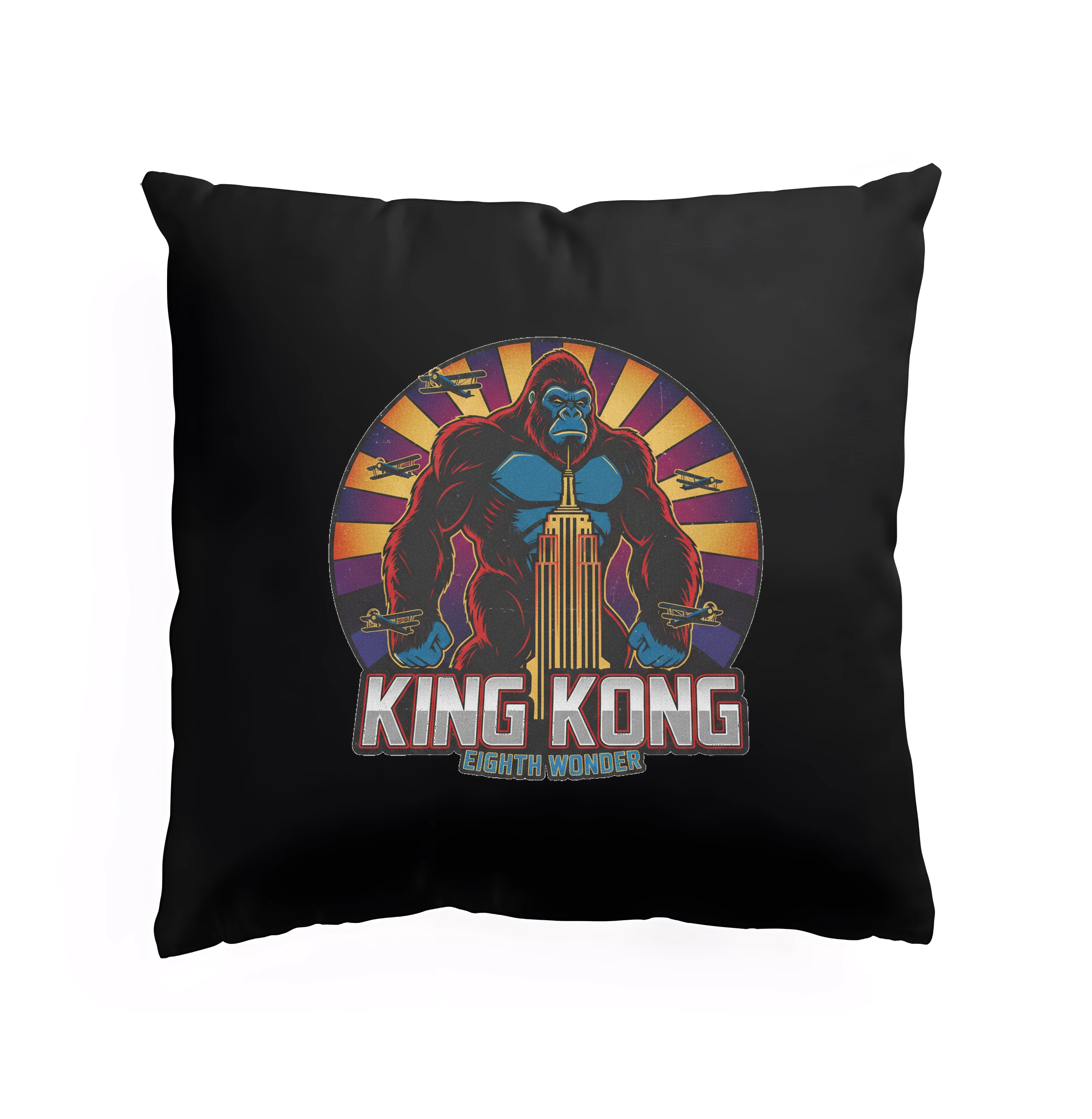 Vankúš King Kong Ôsmy Div Sveta Nad Empire State Building A Letecké Súboje