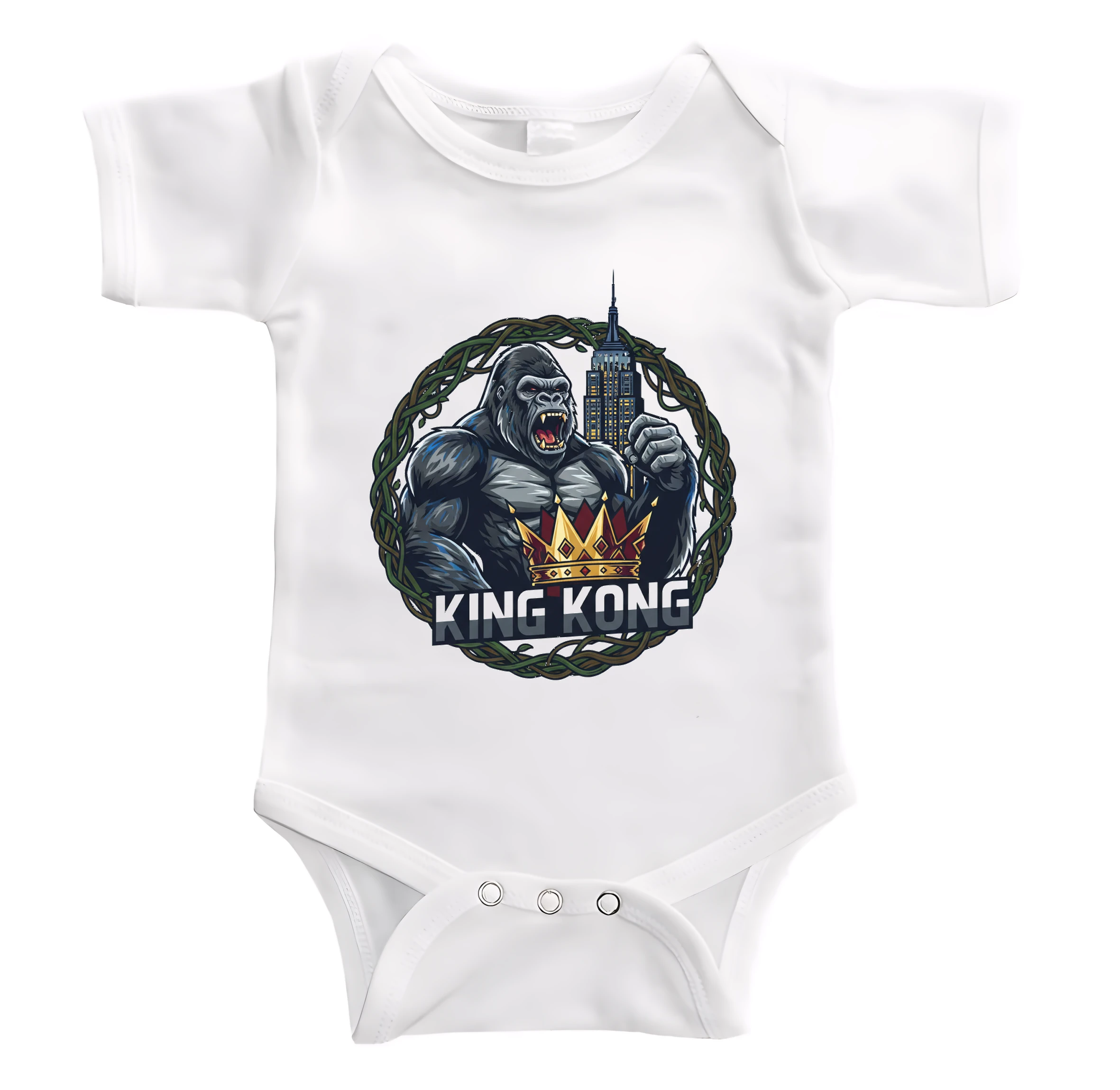 Detské body Kráľovský King Kong Na Mrakodrape S Korunou