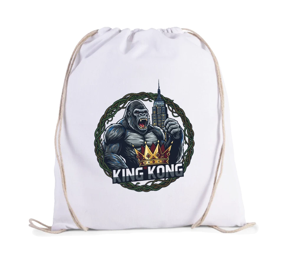 Vak na chrbát Kráľovský King Kong Na Mrakodrape S Korunou