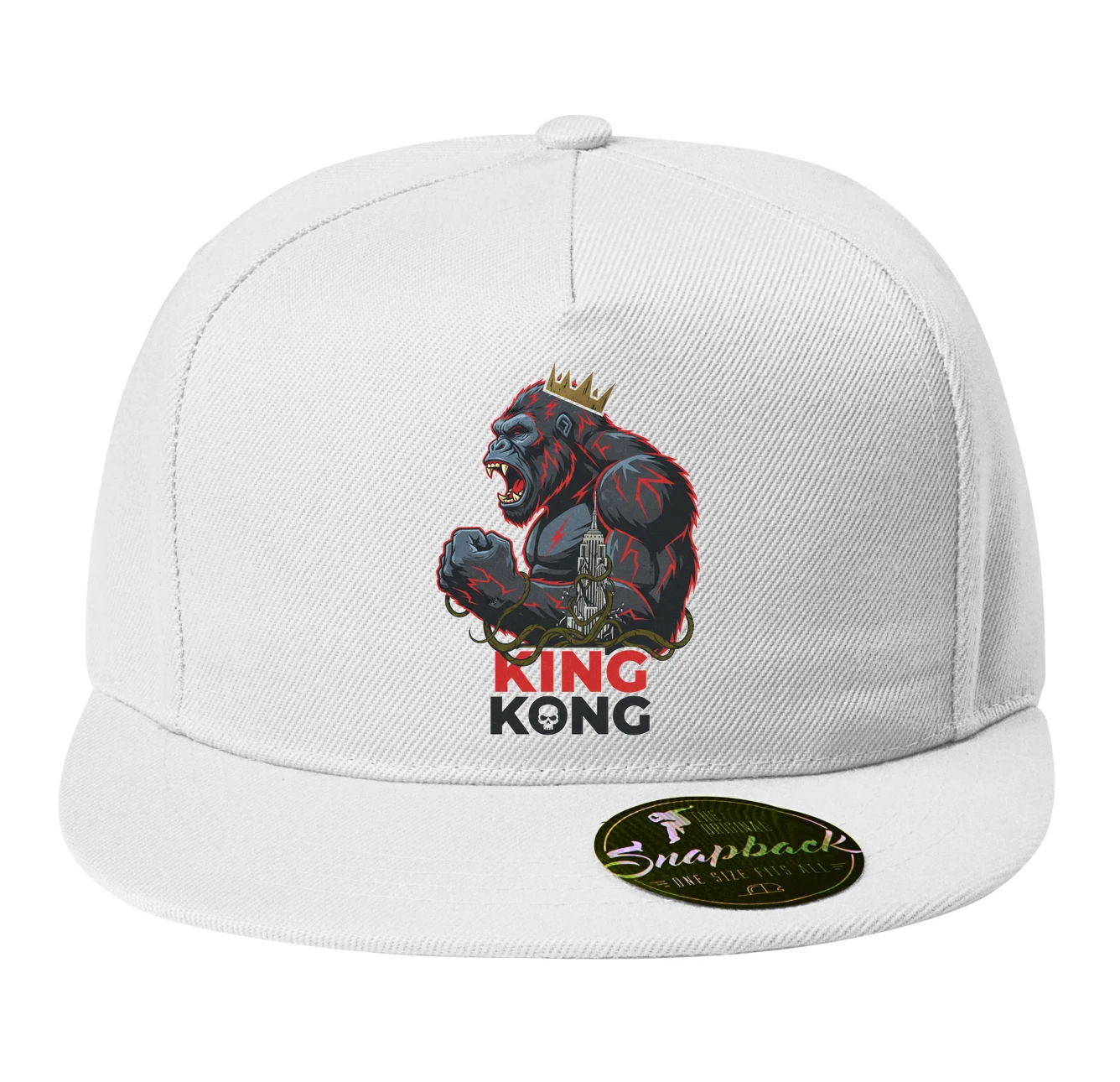Snapback Kráľovská Sila King Kong Mestský Titán S Korunou