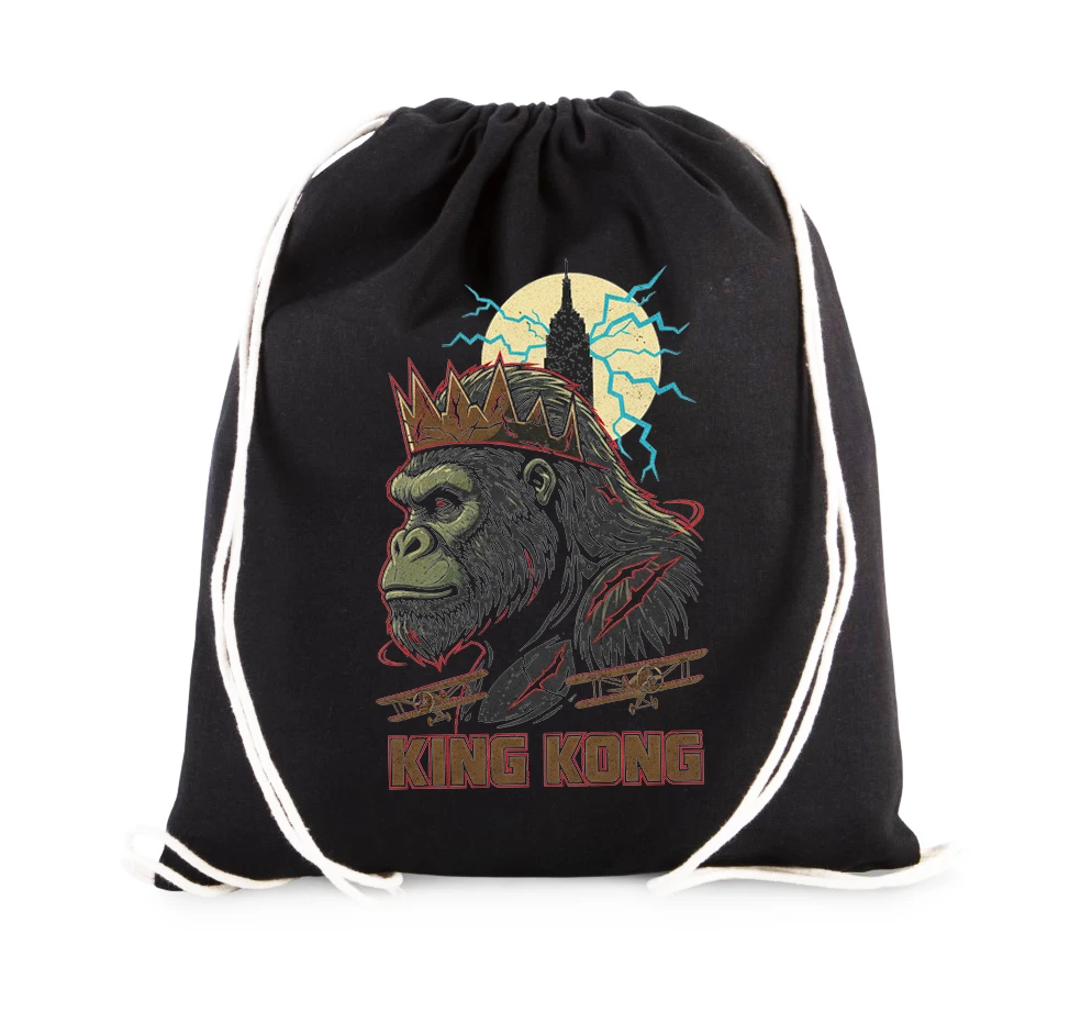 Vak na chrbát Kráľovský King Kong S Korunou Šrámy A Mesačnými Bleskami