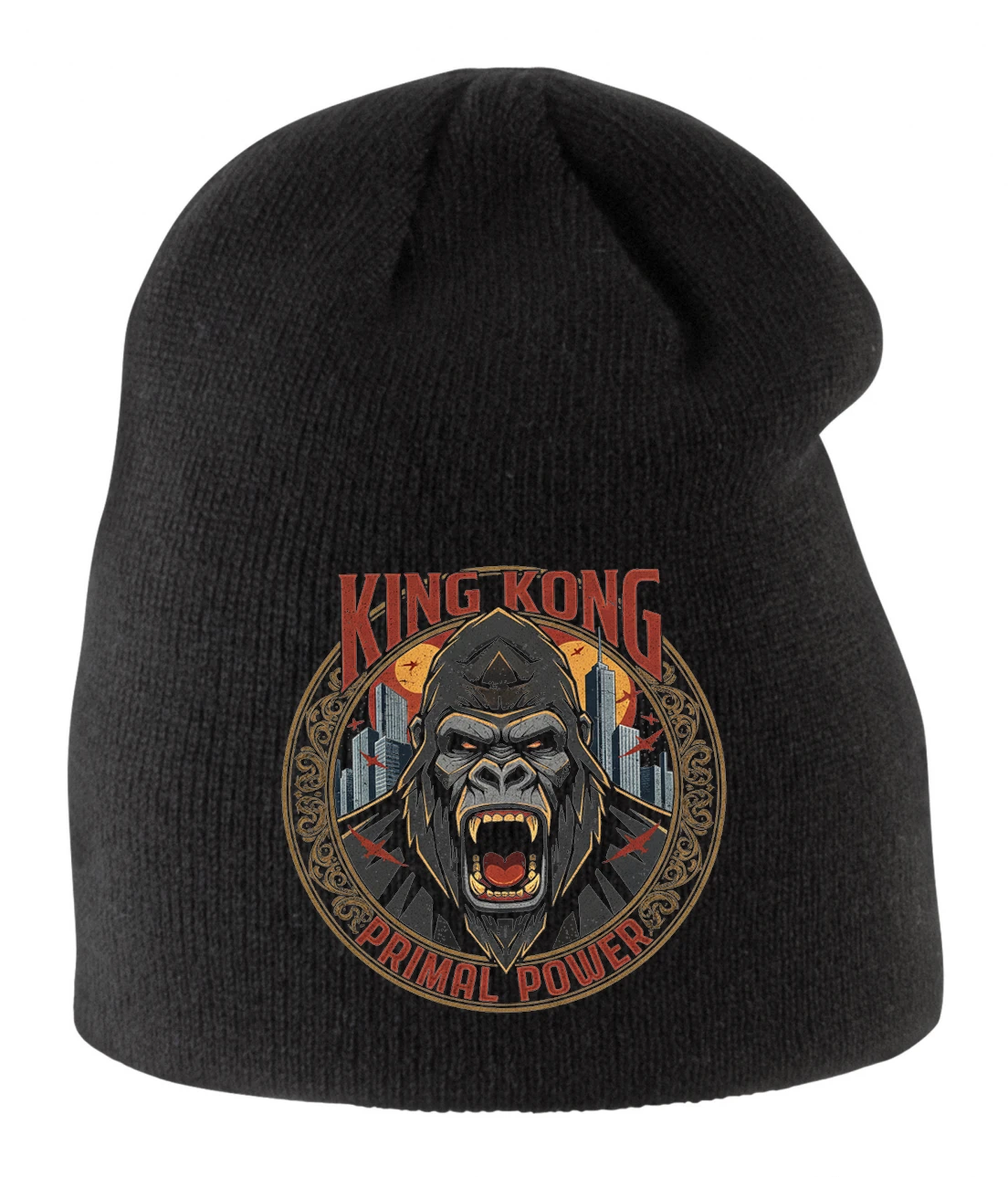Detská zimná čiapka King Kong Prastarý Hnev A Prvotná Sila Mestá