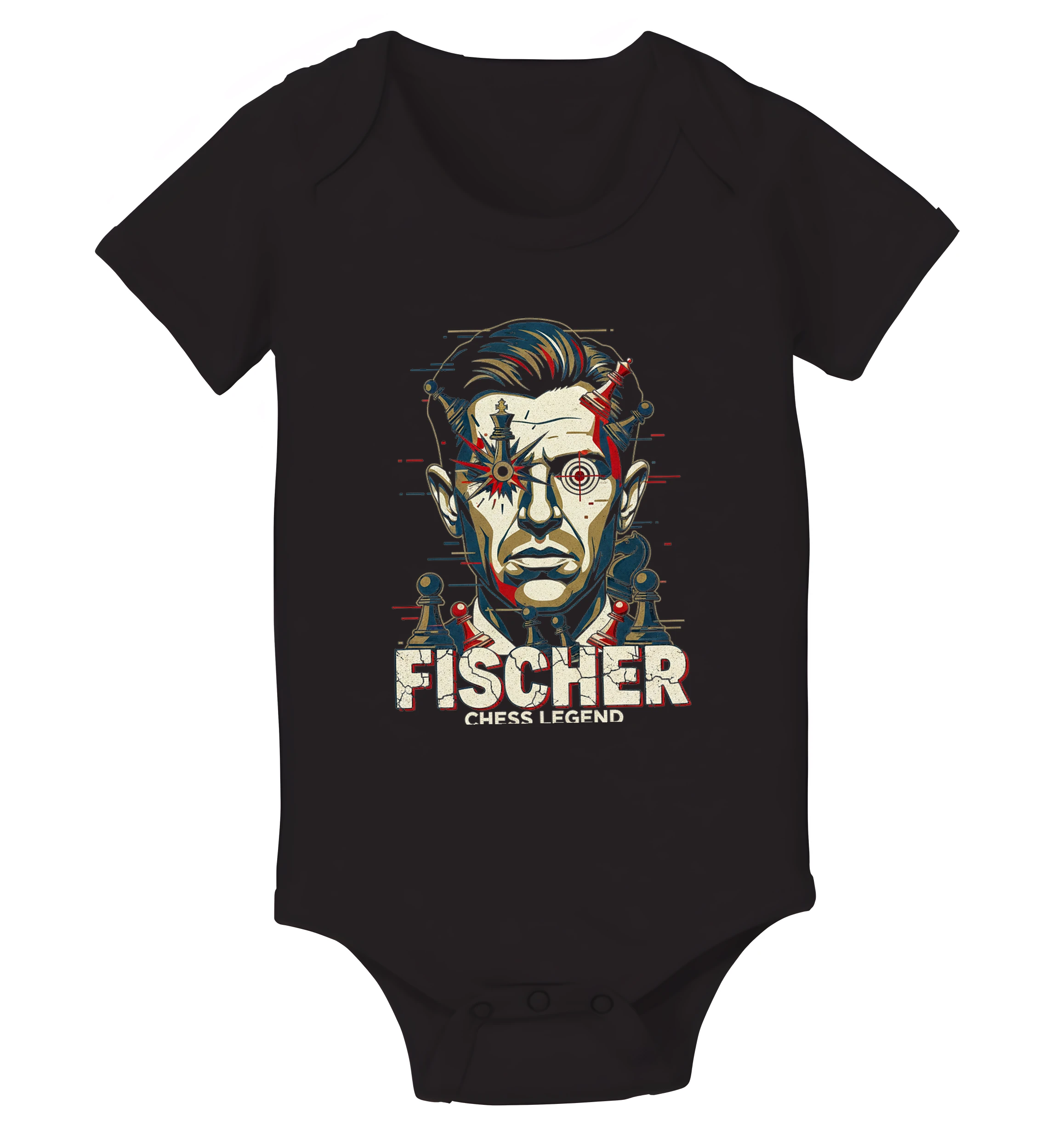 Detské body Bobby Fischer Šachová Ikona Nespochybniteľný Génius A Majster Stratégia