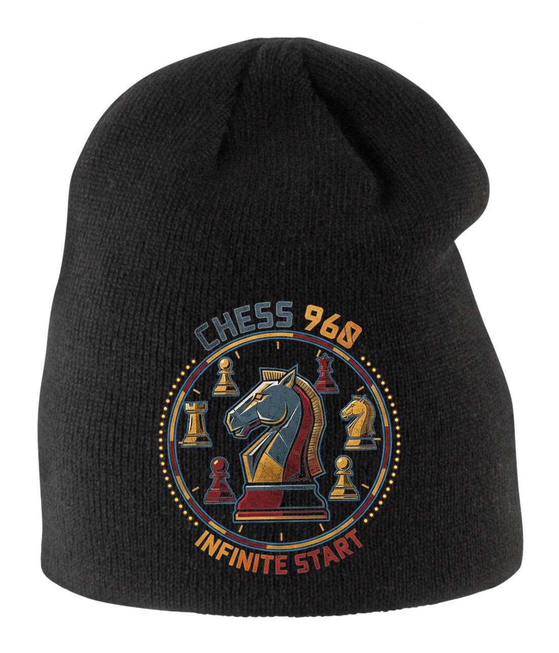 Detská zimná čiapka Šachový Rytier Chess 960 Nekonečný Štart A Strategická Sila