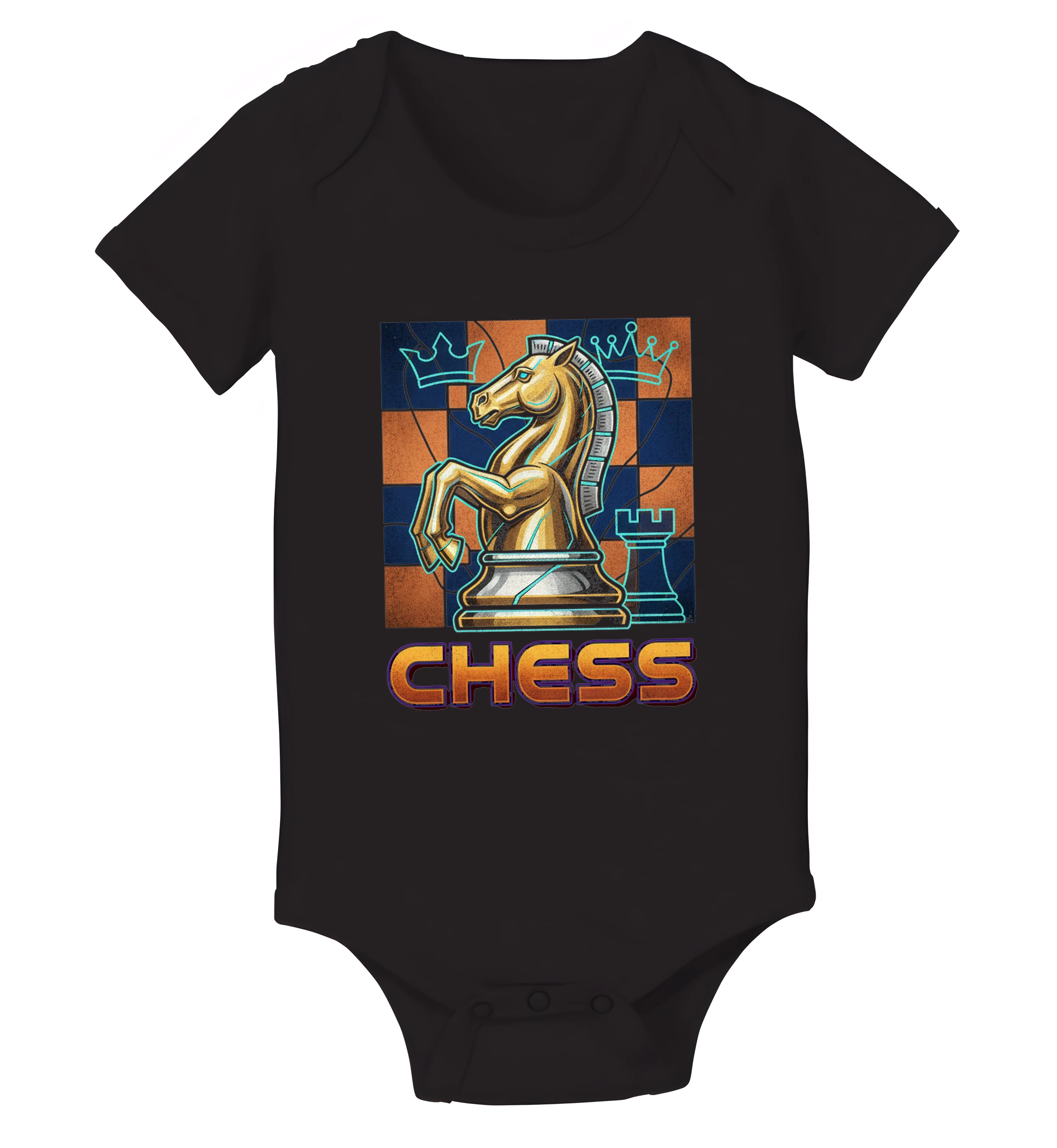 Detské body Neónový Zlatý Jazdec Kráľovská Sila Šach A Chess