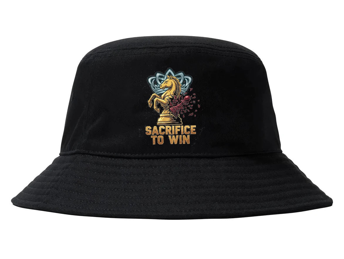 Klobúčik Zlatý Jazdec Šachová Obeť Pre Víťazstvo A Slávu