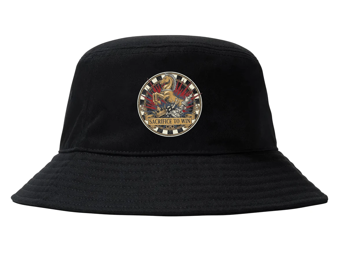 Klobúčik Šachový Jazdec Sacrifice To Win Koruna Odhodlanie A Obeť