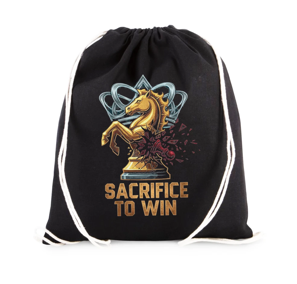 Vak na chrbát Zlatý Jazdec A Umenie Obete Sacrifice To Win