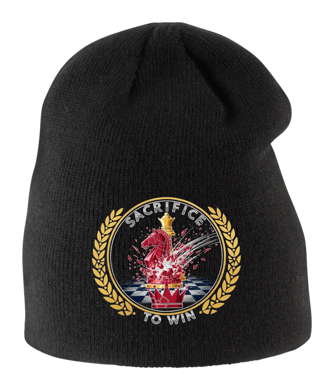 Detská zimná čiapka Krištáľový Jazdec Sacrifice To Win Obeť Pre Víťazstvo