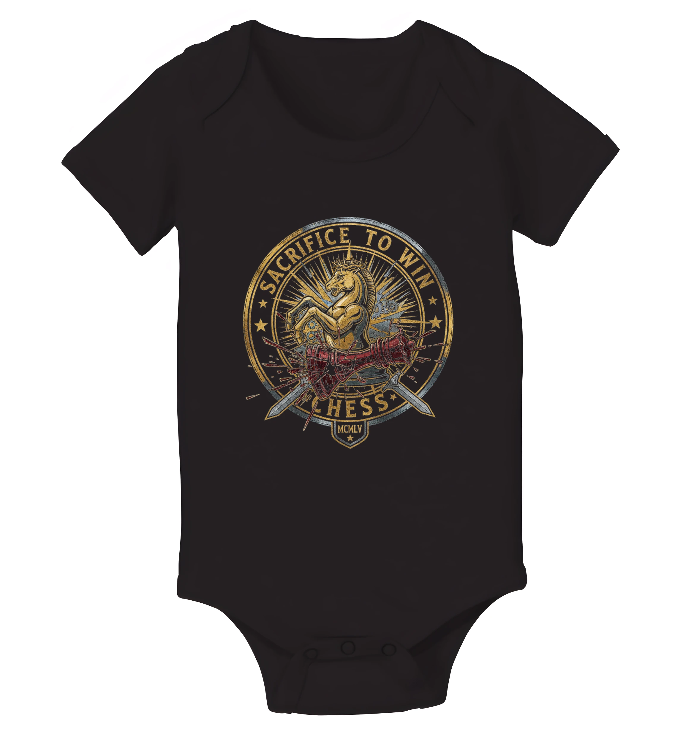 Detské body Chess Rytierska Obeť Pre Víťazstvo A Stratégiu