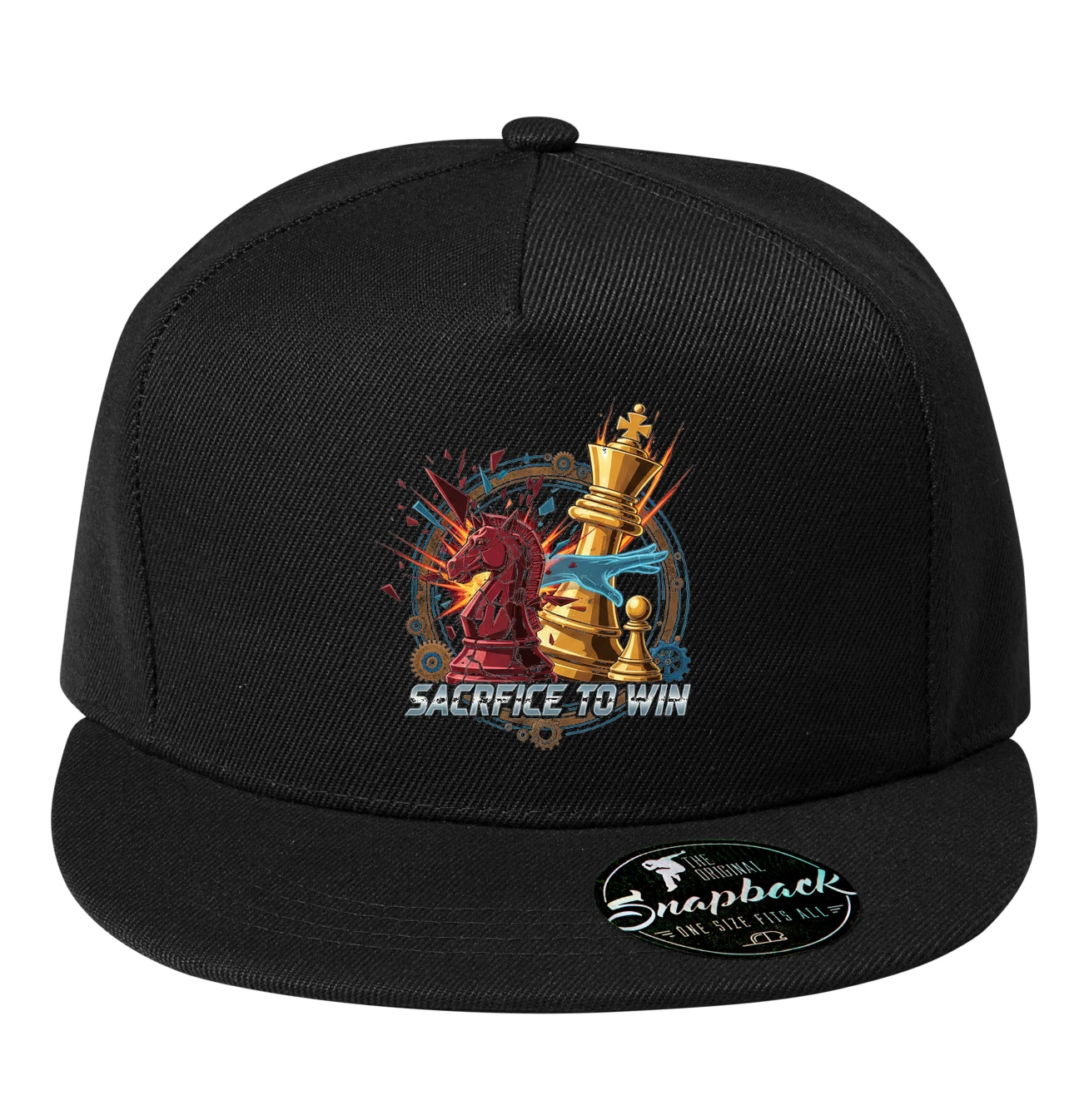 Snapback Šachová Taktika Sacrifice To Win Obetuj Kone Vyhraj Partii