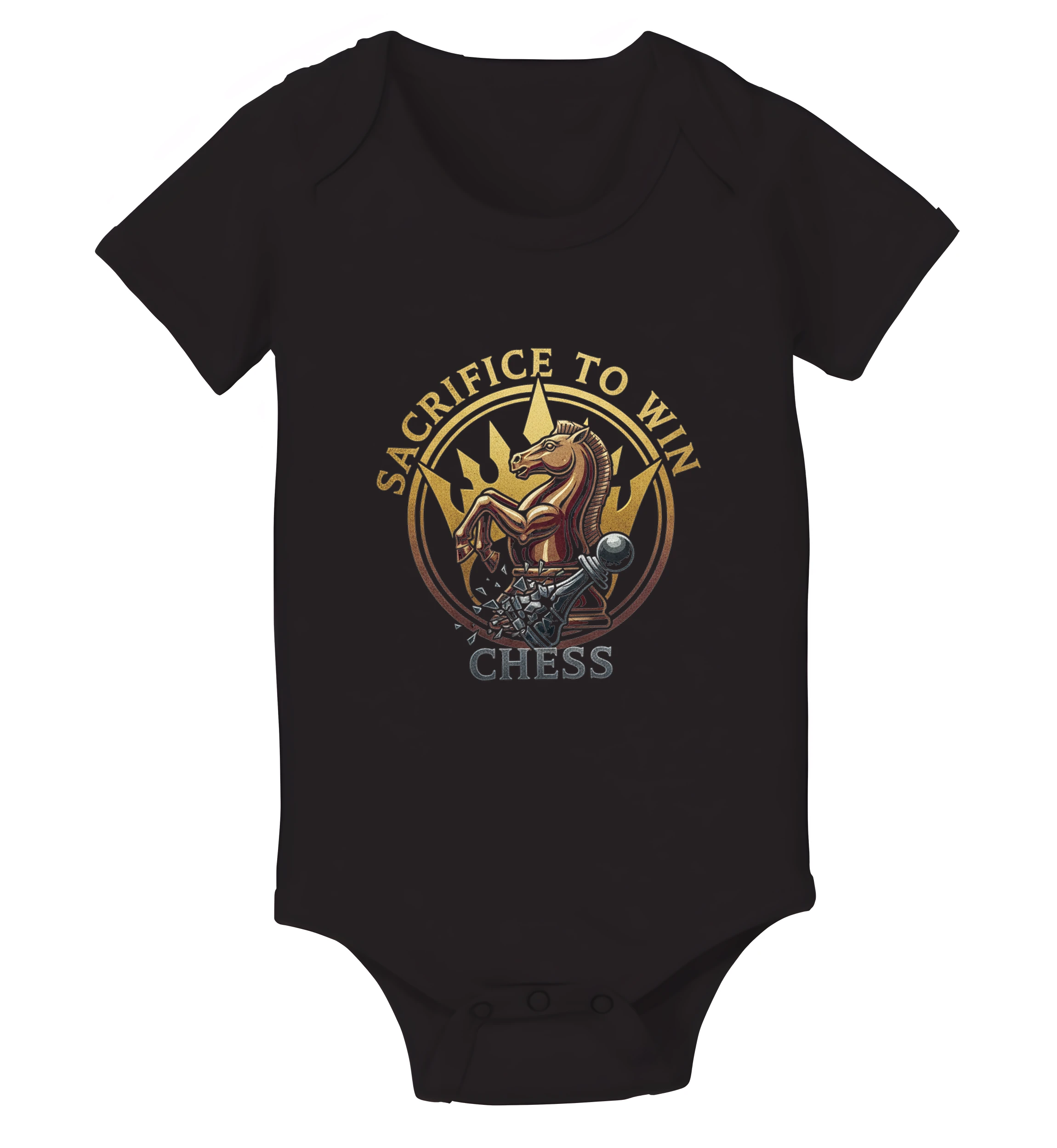 Detské body Obeť Rytiera Pre Kráľovské Víťazstvo V Chess