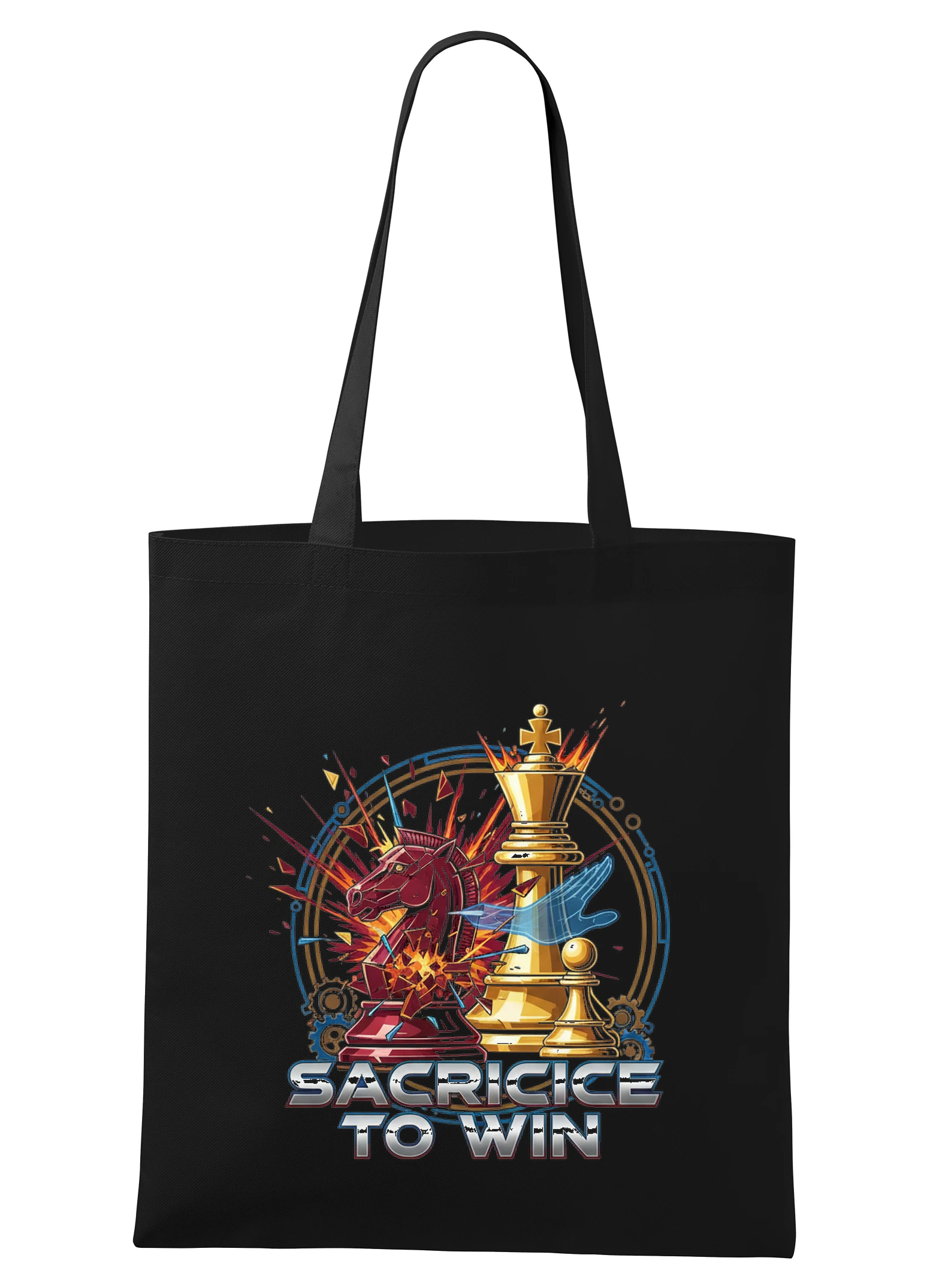 Nákupná taška Šachová Obeť Za Víťazstvo Sacrifice To Win