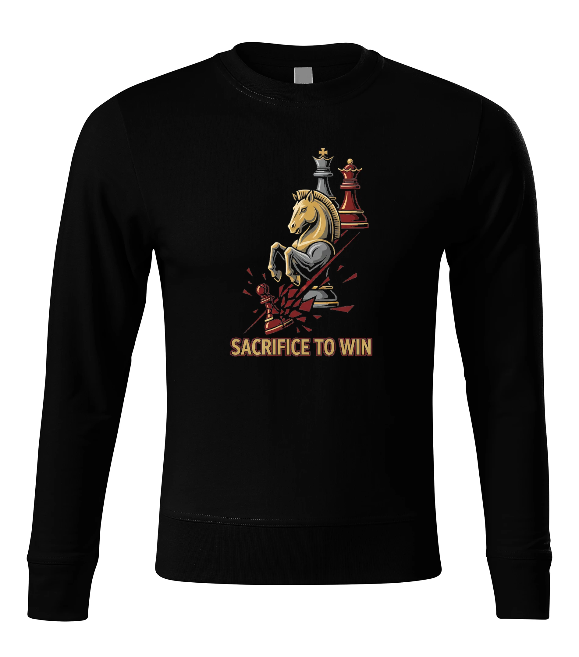 Mikina bez kapucne Konská Obeť K Víťazstvu Sacrifice To Win