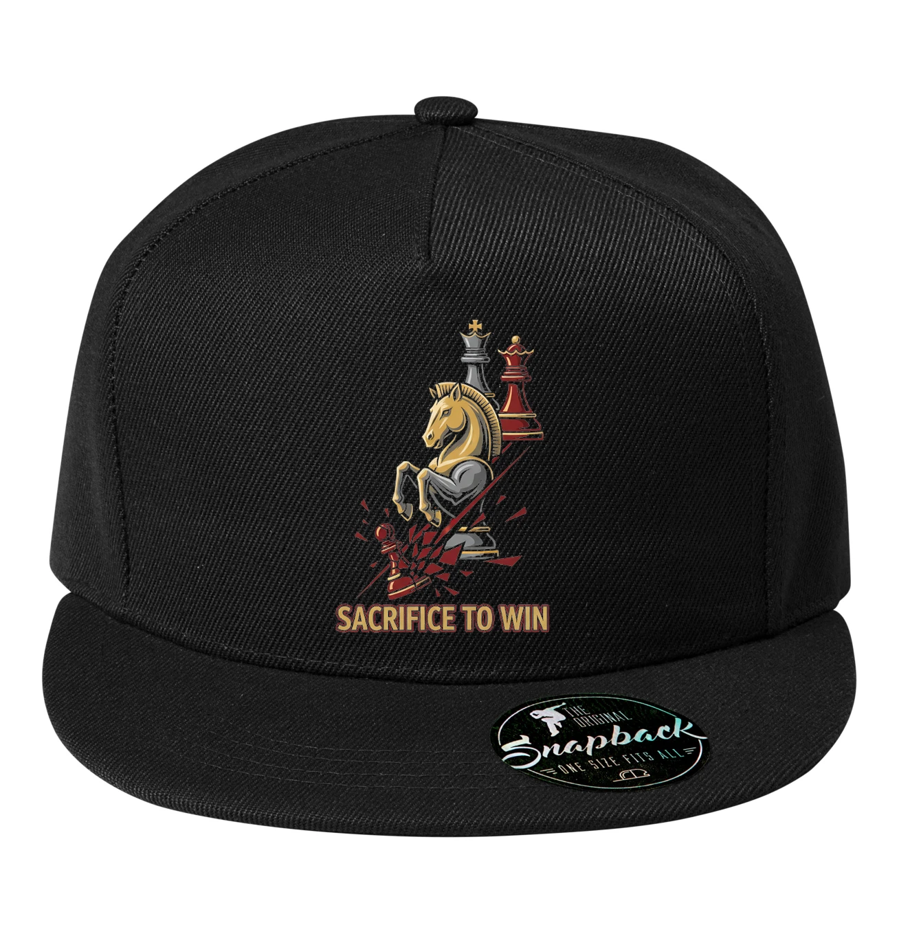 Snapback Konská Obeť K Víťazstvo Sacrifice To Win