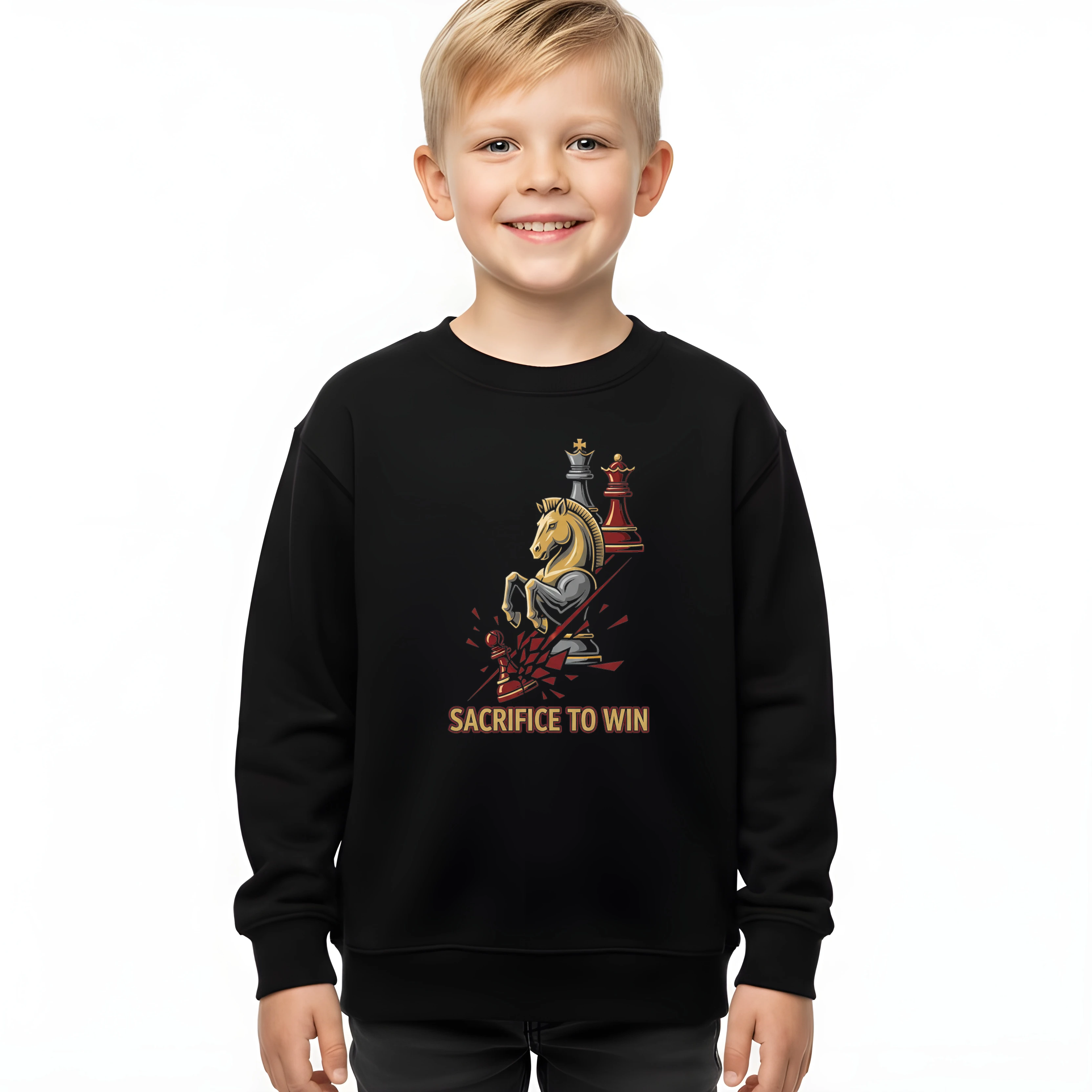 Detská mikina Konská Obeť K Víťazstvu Sacrifice To Win